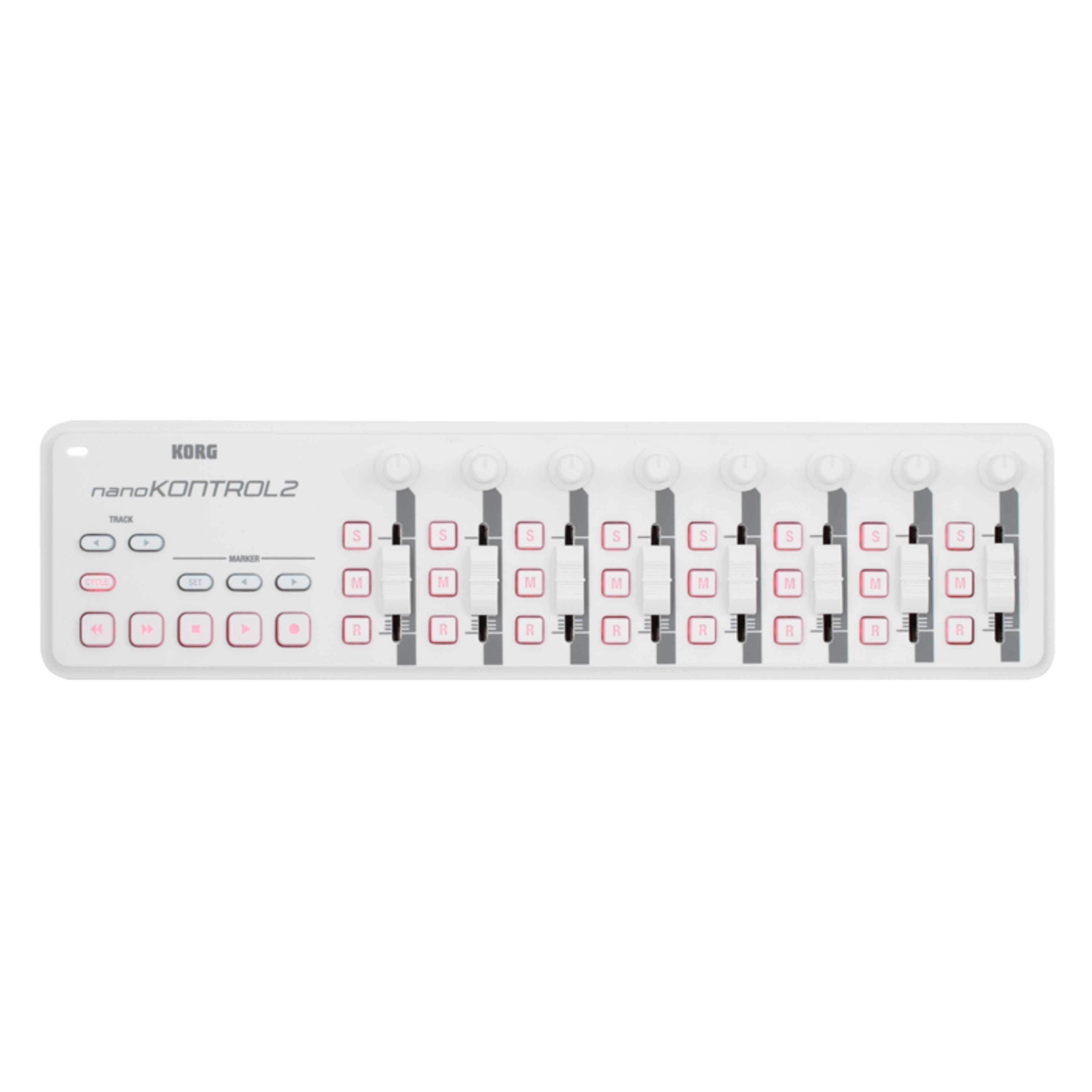 Korg Mischpult, nanoKONTROL 2 white - DAW Controller