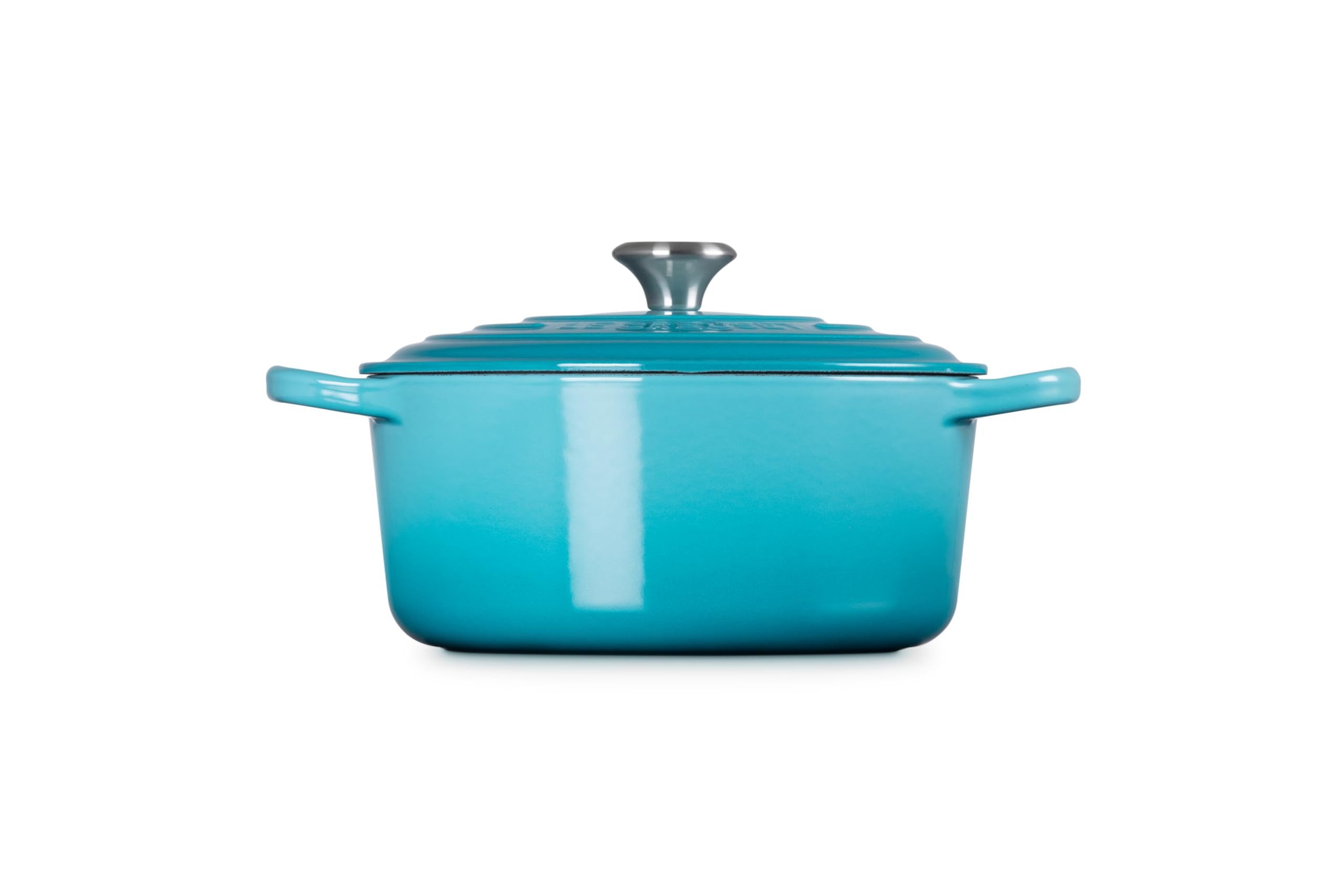 LE CREUSET Bräter Signature Gusseisen-Bräter, Gusseisen, Ø 22 cm, Karibik, 21177221702430