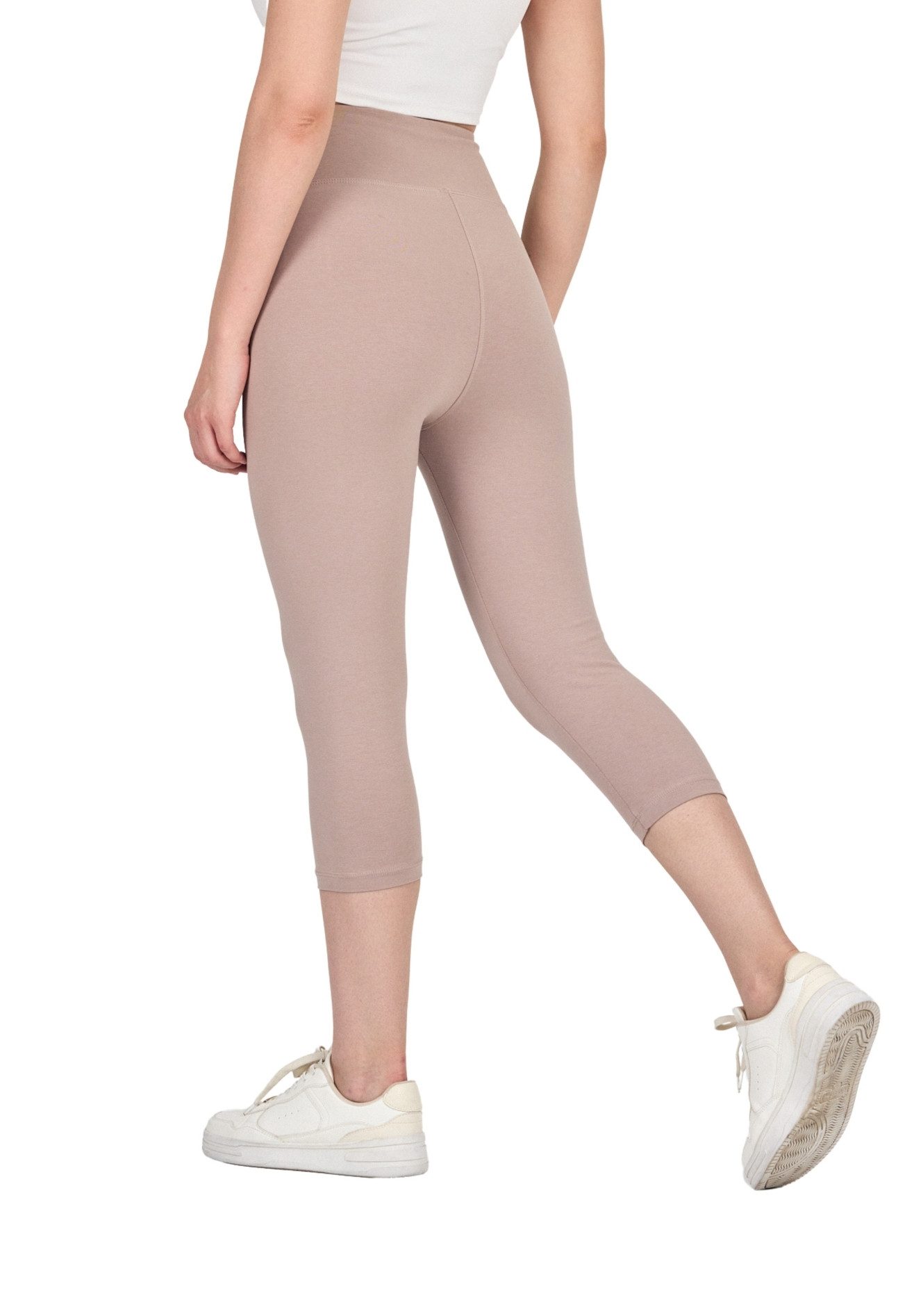 COMEOR 3/4-Leggings COMEOR Damen Capri Leggings – Bequeme 3/4 Sporthose aus günstig online kaufen