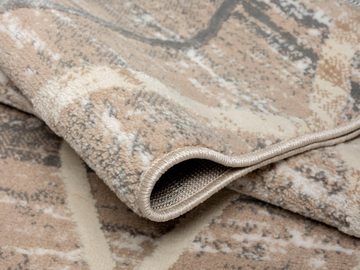 Teppich »Otilie«, andas, rechteckig, Höhe: 11 mm, dichte Qualität, Woll-Look, Boho, mit Fransen und Rauten, Scandi