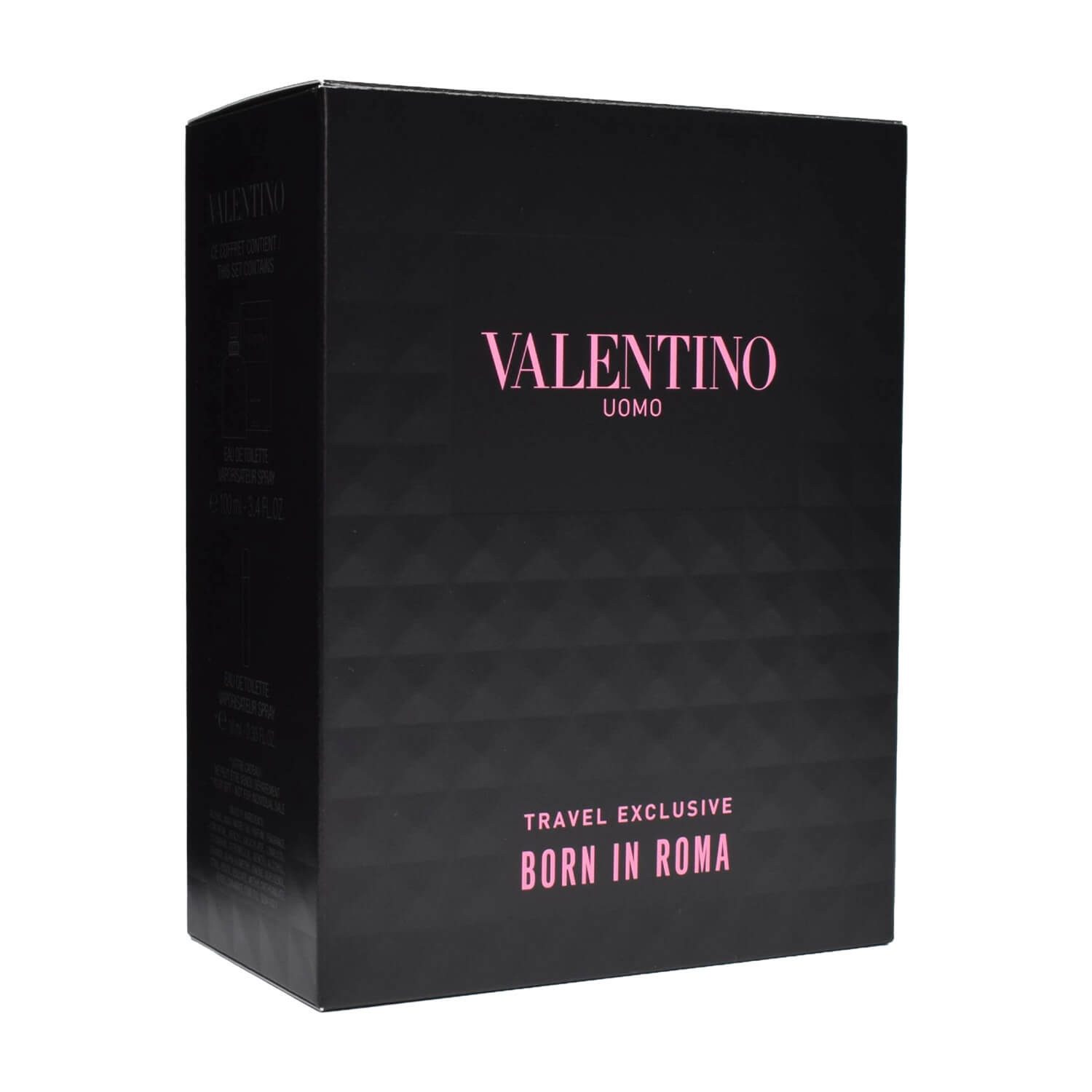 Valentino Duft-Set Uomo Born in Roma Eau de Toilette 100 ml + 10 ml Stick, Herren