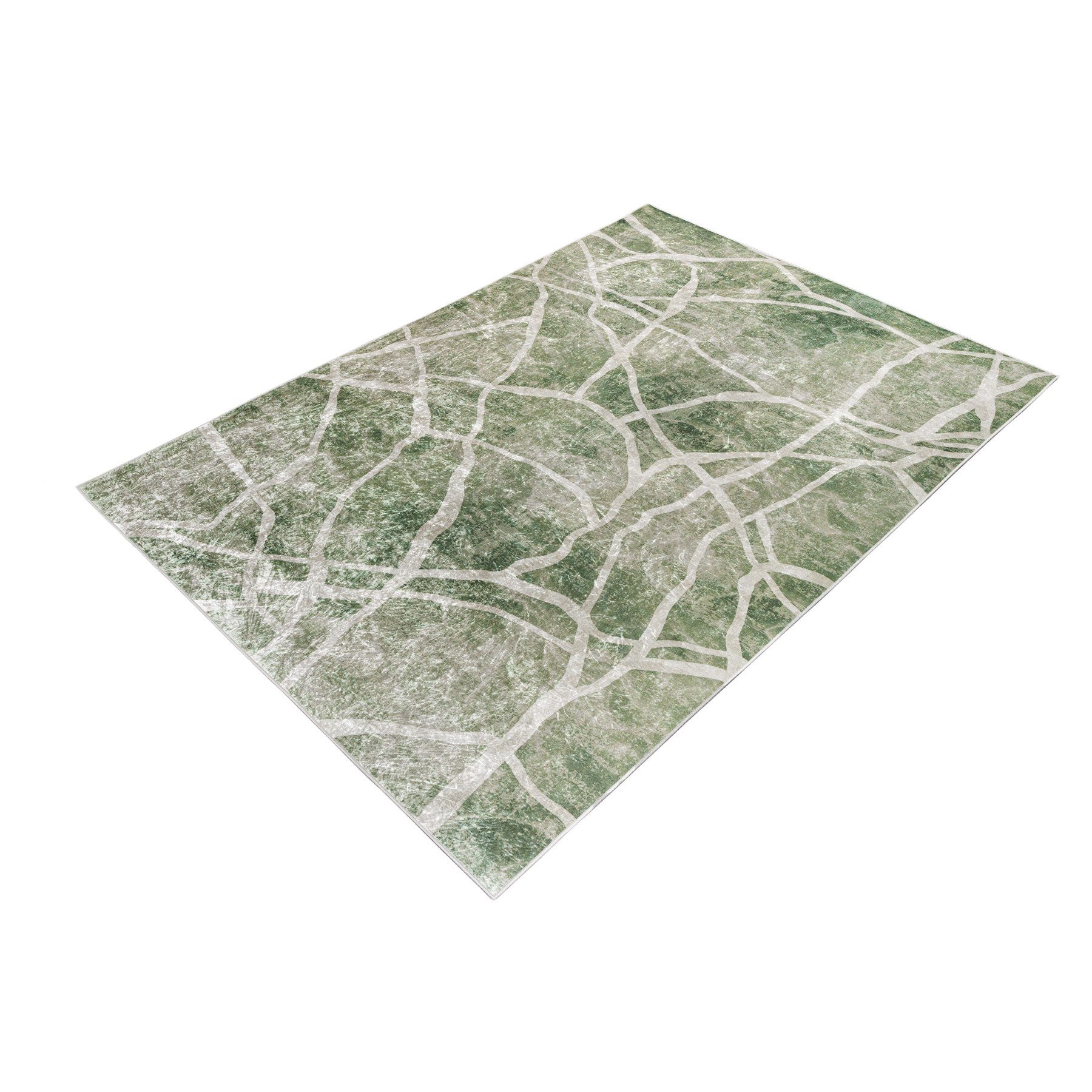 riess-ambiente Designteppich JUNGLE 230x160cm grün beige günstig online kaufen