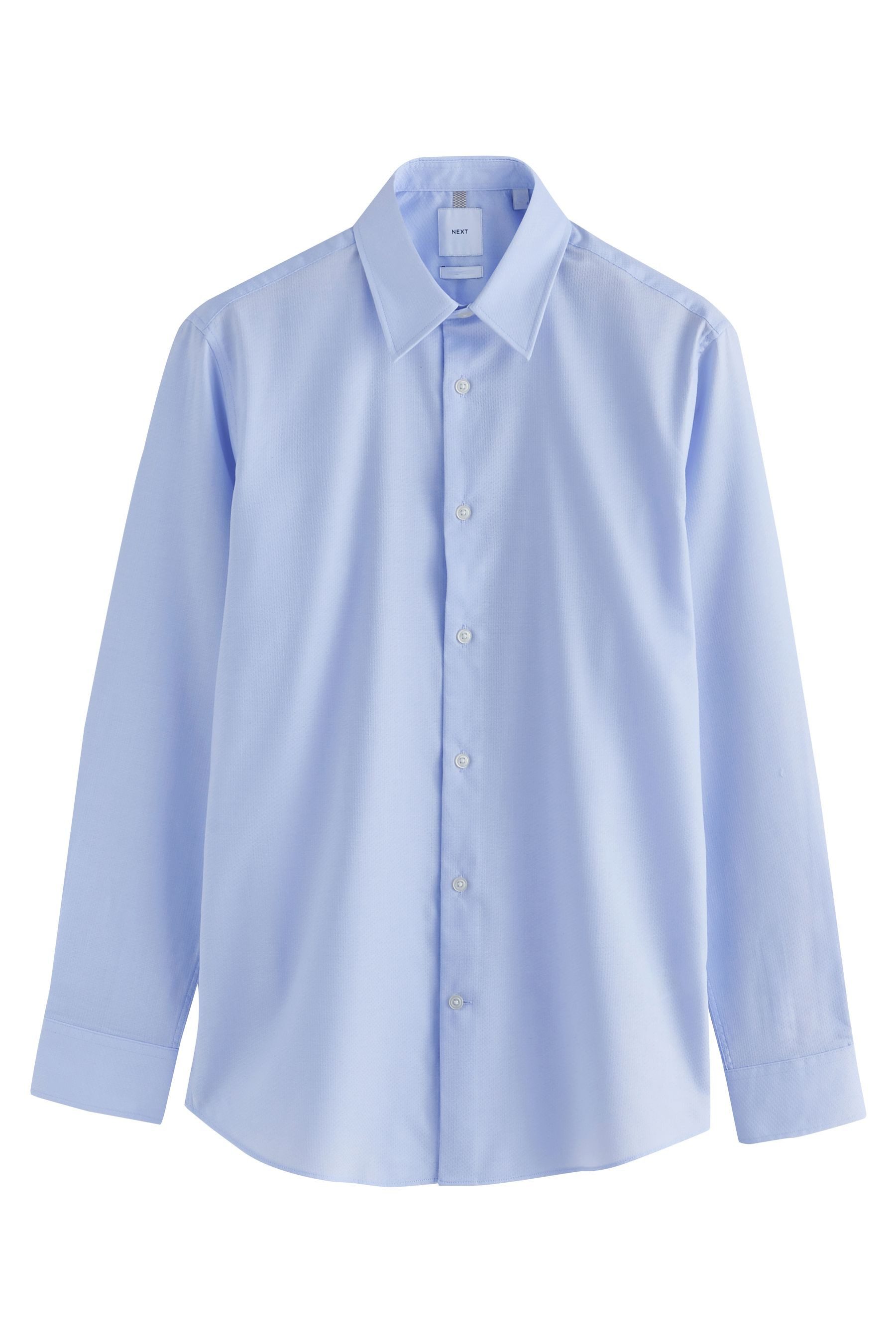 Langarmhemd Pflegeleichtes, smartes Slim Fit Hemd mit