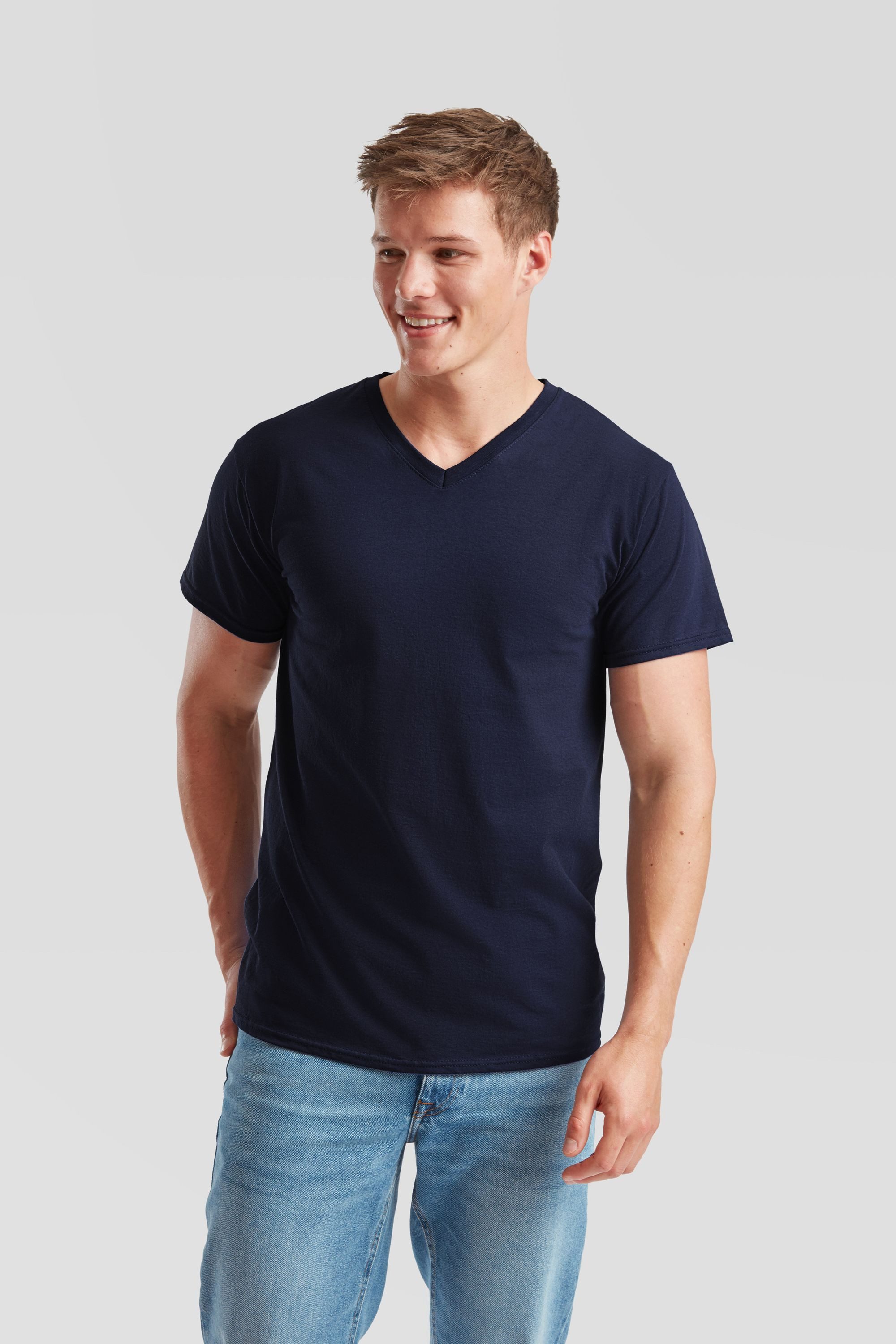 Fruit of the Loom V-Shirt Fruit of the Loom Valueweight V-Neck T