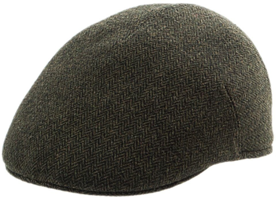 Herren oliv Schiebermütze wasserabweisend Flatcap Jagdmütze Baseball La Chasse® Cap oliv/grün