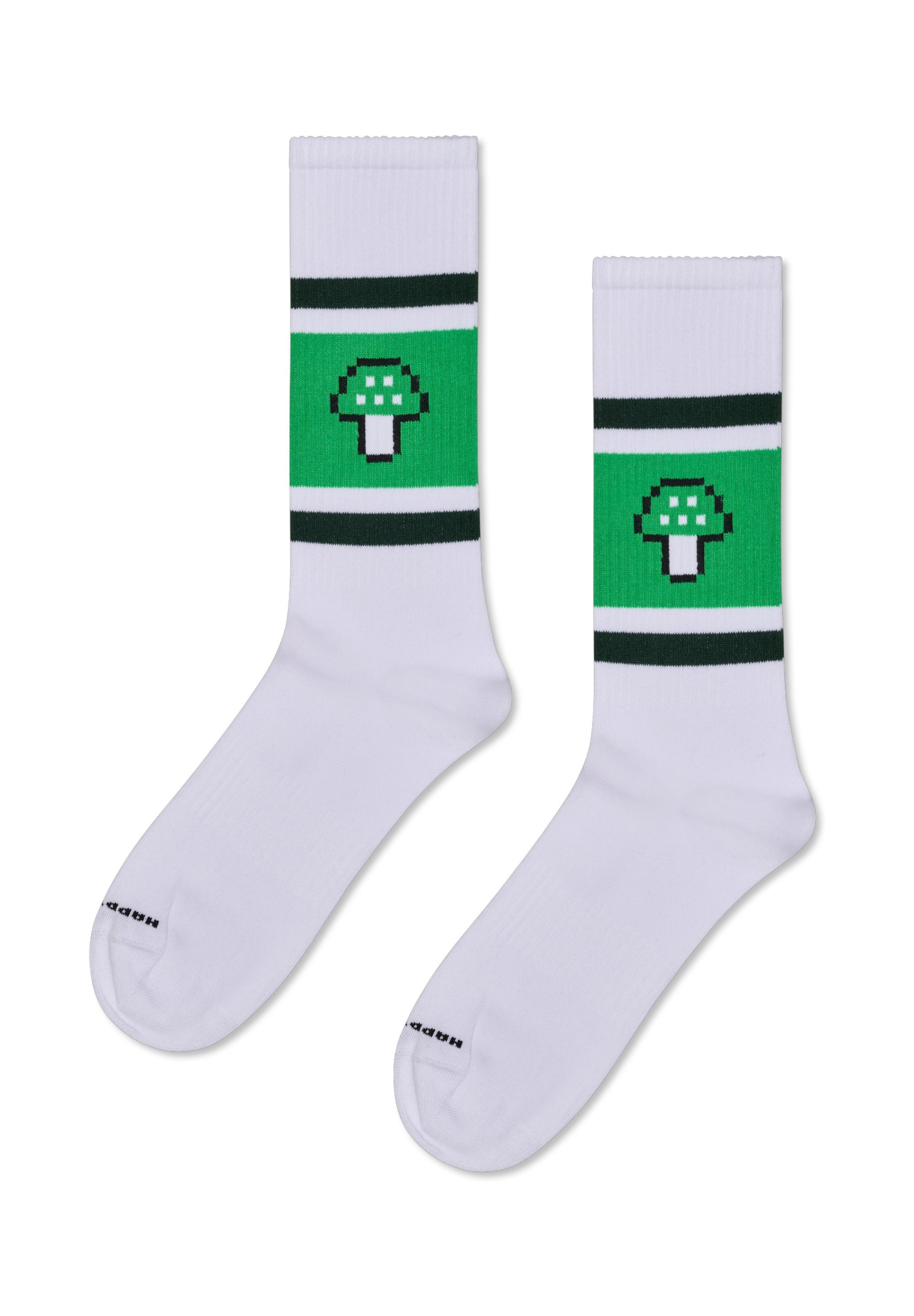 Happy Socks Basicsocken 3-Pack Mushroom Socks Verstärkte Ferse, besserer Ha günstig online kaufen