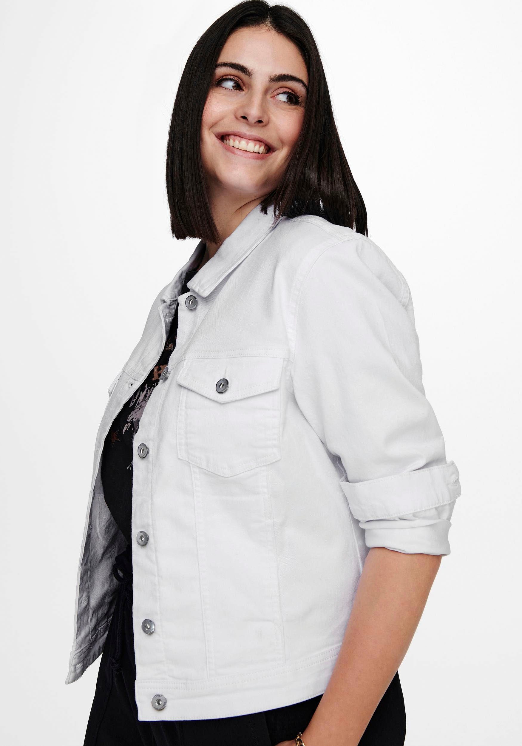 ONLY CARMAKOMA Jeansjacke CARWESPA LS JACKET günstig online kaufen