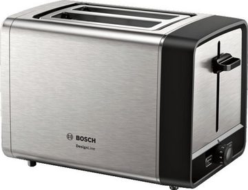 BOSCH Toaster TAT5P420DE DesignLine, 2 kurze Schlitze, 970 W