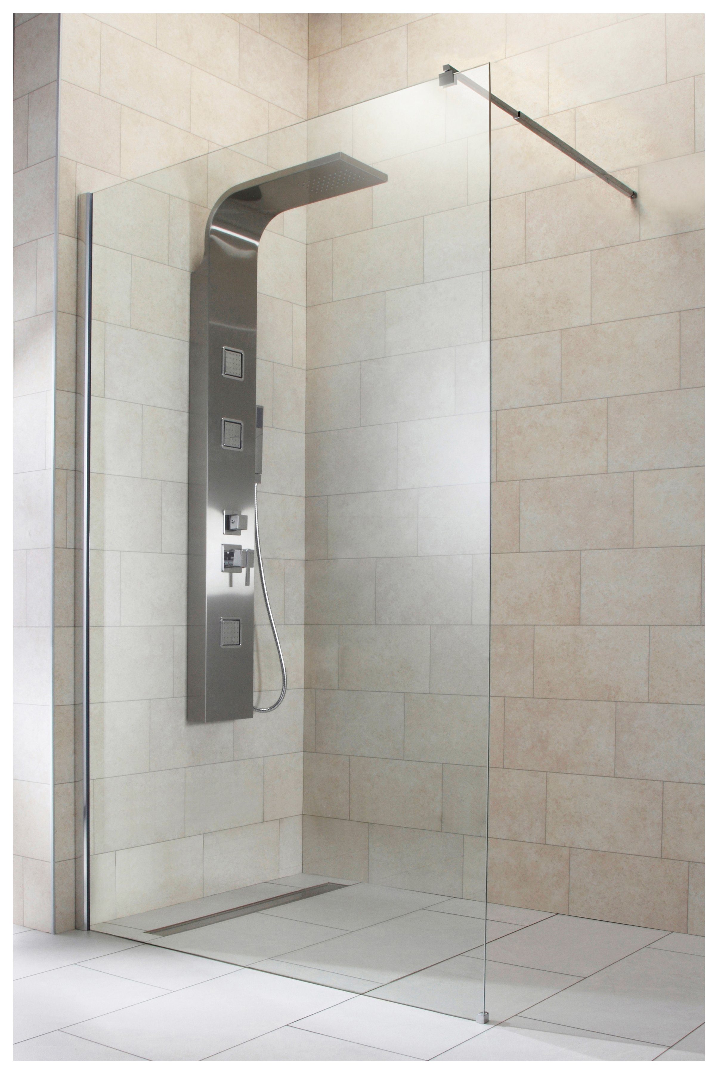 welltime Walk-in-Dusche Tropea light, Einscheibensicherheitsglas, Inklusive günstig online kaufen