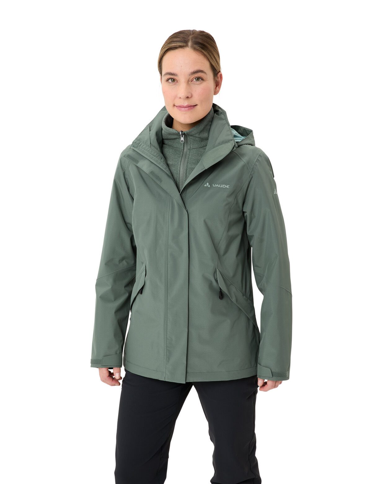 VAUDE 3-in-1-Funktionsjacke WOMEN'S ROSEMOOR 3IN1 JACKET II (2-St) Wasserdi günstig online kaufen