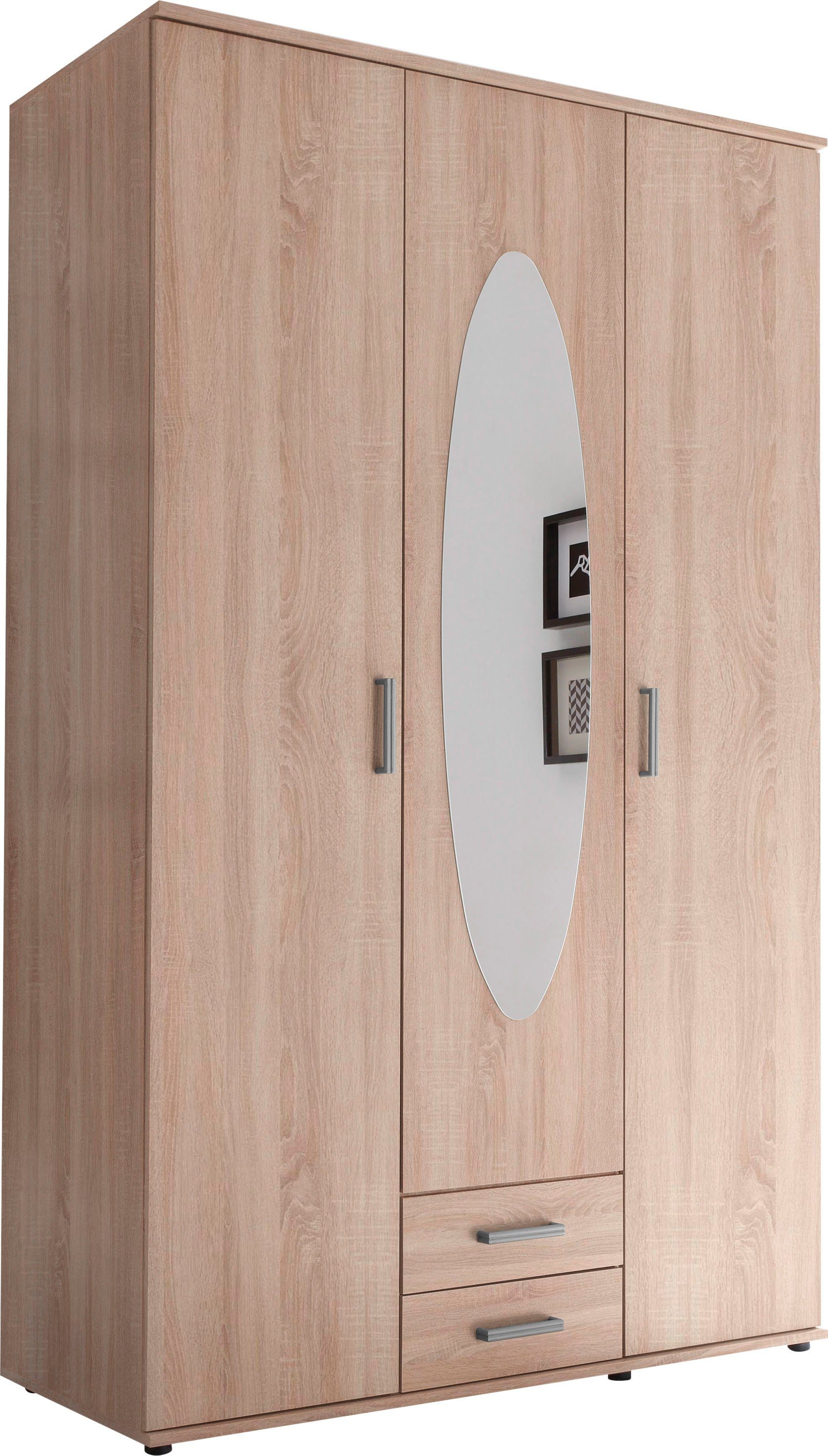 Schlafkontor Kleiderschrank Paul Schlafzimmerschrank mit Spiegel günstig online kaufen