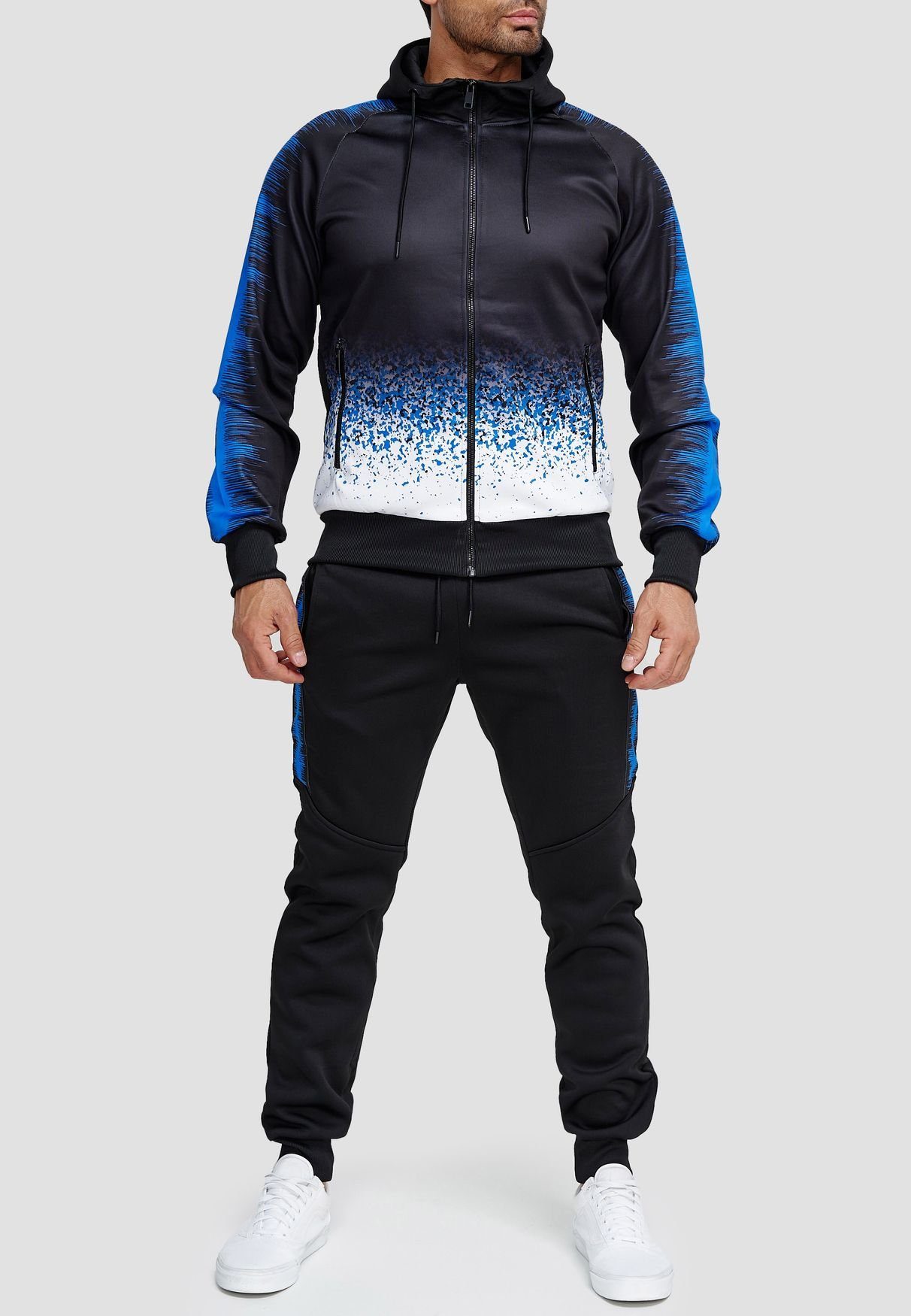 Egomaxx Trainingsanzug »3589« (2-tlg), Herren Slim Fit Trainingsanzug  Casual Basic Streetwear Sportanzug online kaufen | OTTO