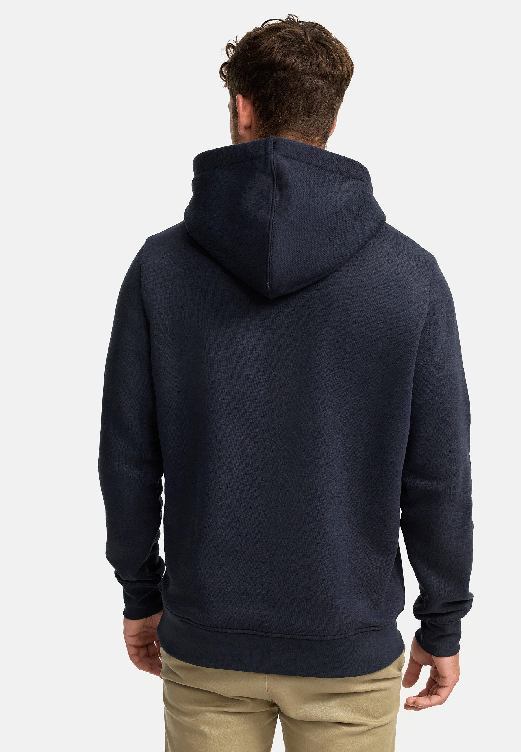 Kronstadt Hoodie Herren KSLars Sweatshirt Kapuze Herrenhoodie (Sweatshirt) Hoodie mit dezentem Logoprint auf der Brust