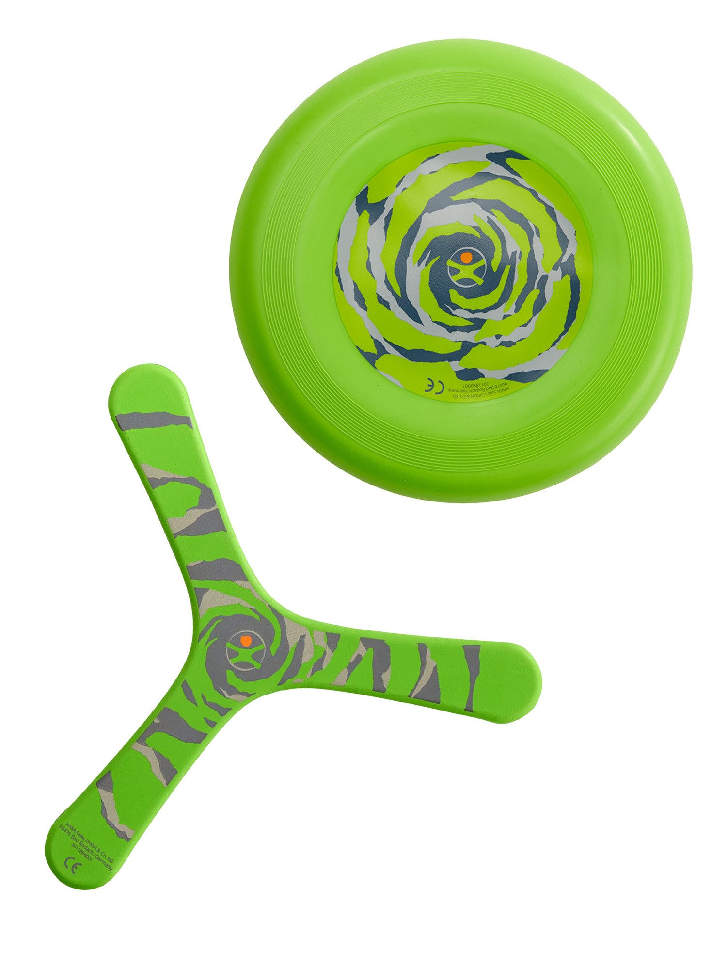 Haba Outdoor-Spielzeug Frisbee & Boomerang Bundle, (2-tlg) unisex neutral