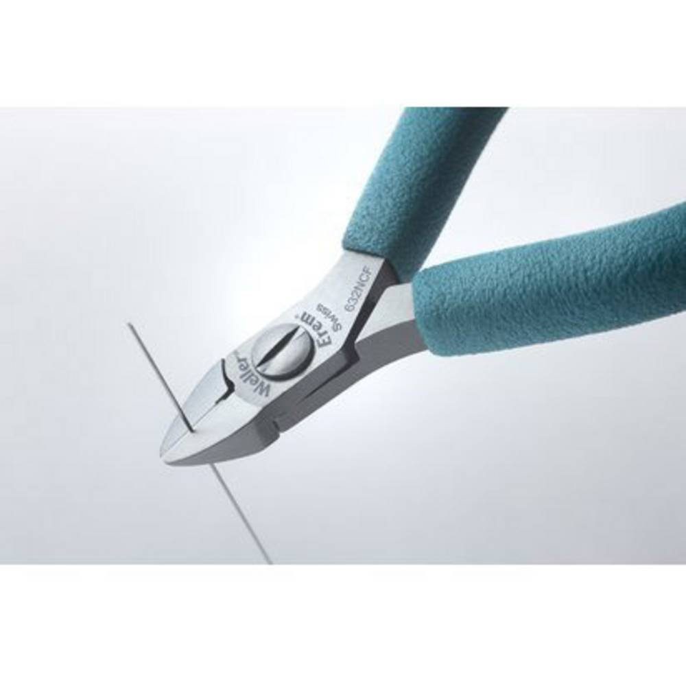 Weller EREM 582E Präzisions-Seitenschneider 115 Mm – Mit Hochpräzisions-Schneiden, ESD-sicher, Für Elektronik & Feinarbeiten