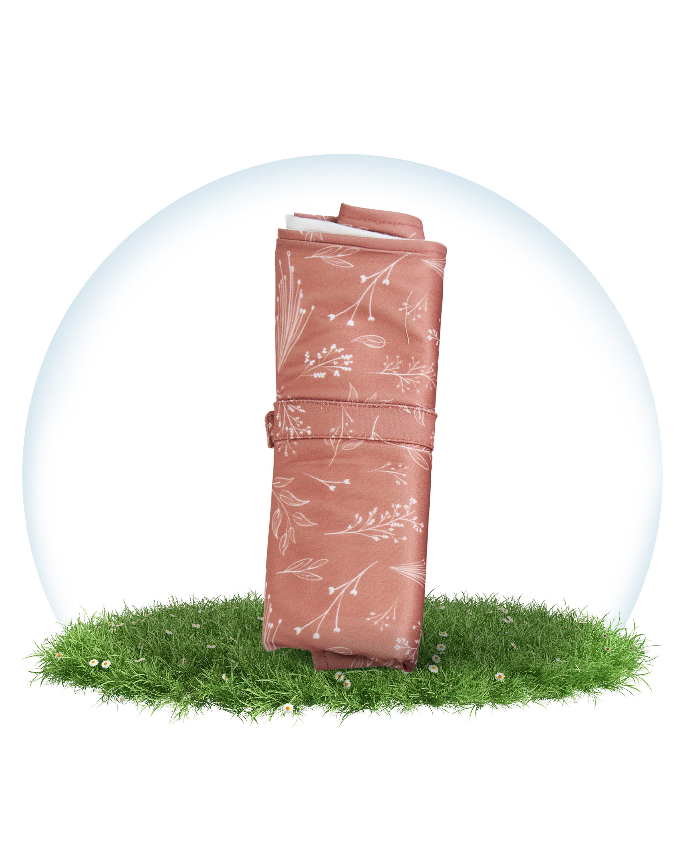 Hinzling Wickelauflage Baby Wickelunterlage für unterwegs – moderne Wickeltisch Auflage