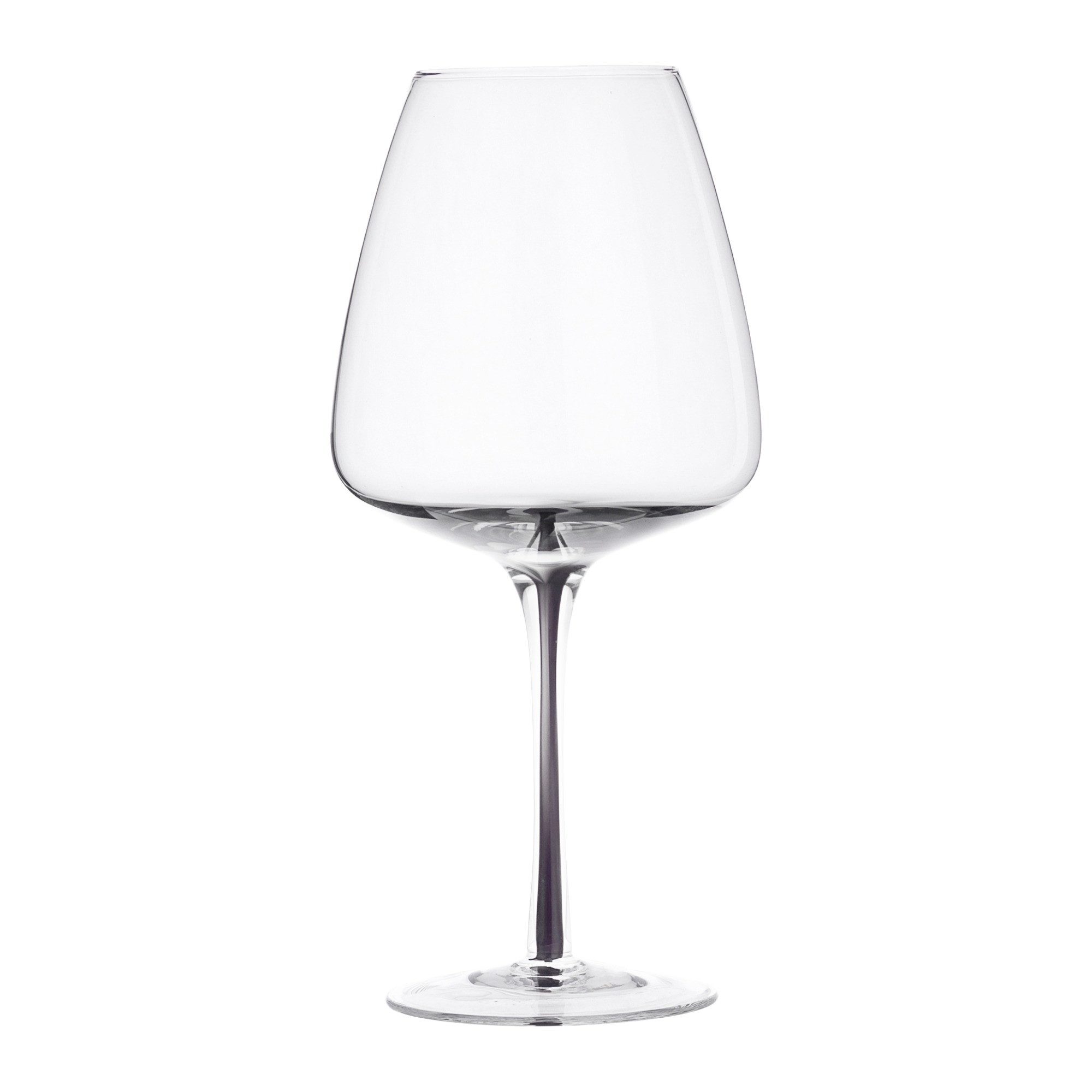 Broste Copenhagen Rotweinglas Broste Copenhagen Smoke Rotweinglas 4er Set, Glas