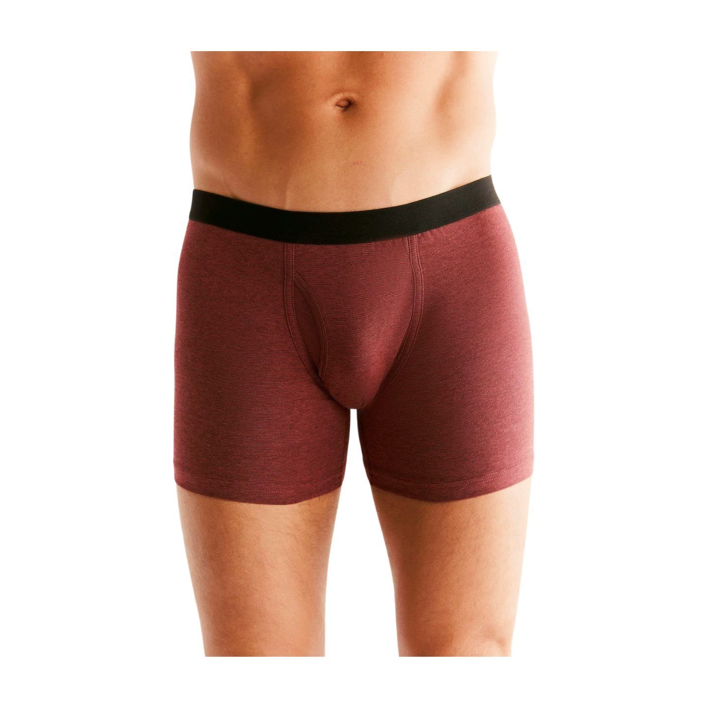 Albero Natur Boxershorts Boxer kaffee/rostrot Shorts