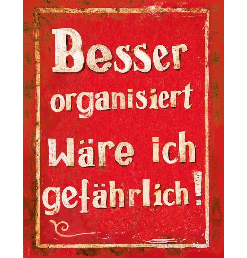 Notizbuch Besser organisiert...