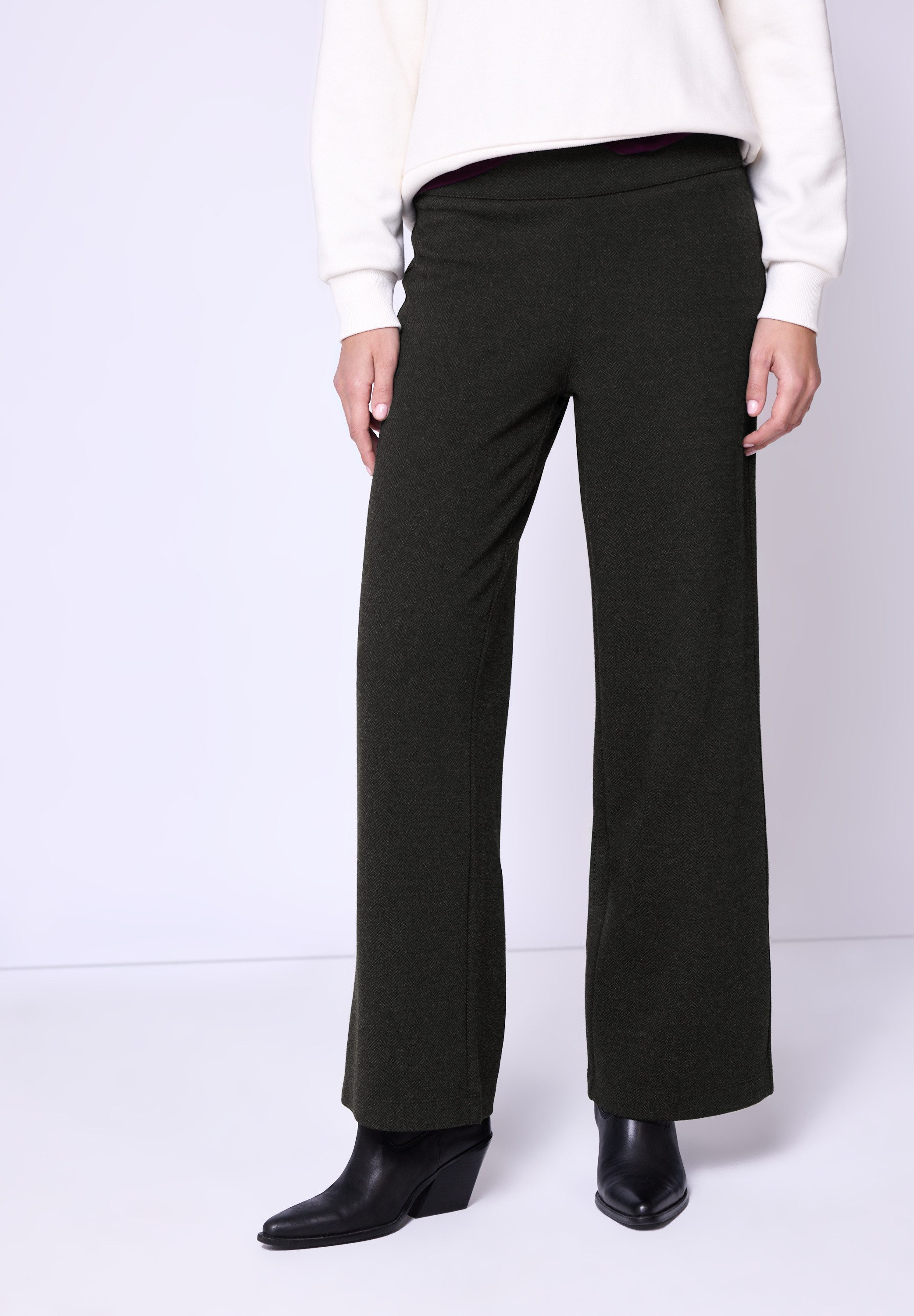 STREET ONE STUDIO Culotte mit Elastikbund