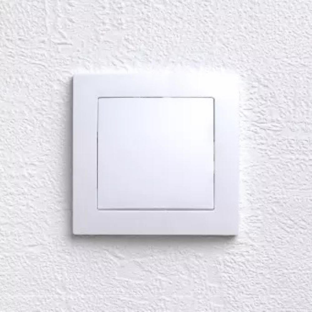 Lichtideen Schalter 7775 Levina Kunstst. 1x Wechselschalter weiß 250 Volt 10 Ampere (Taster, Schalter, Anennendose, Steckdose mit USB lieferbar)