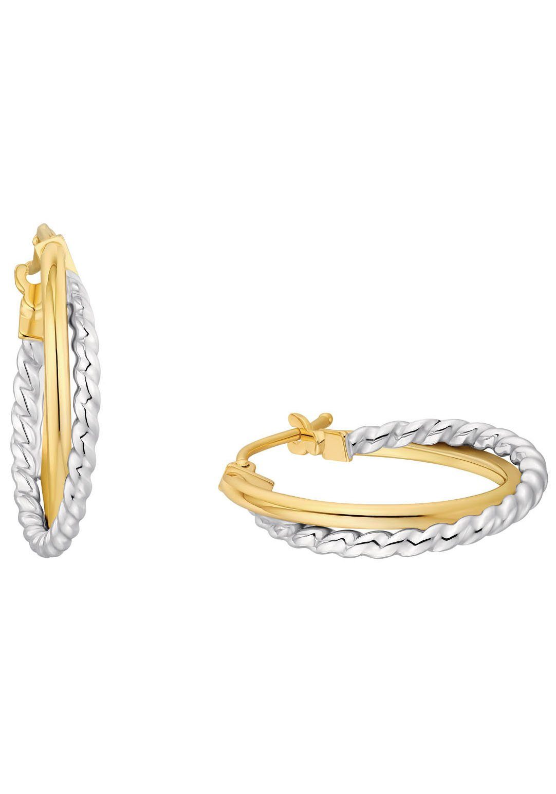 Amor Paar Creolen (2-tlg)