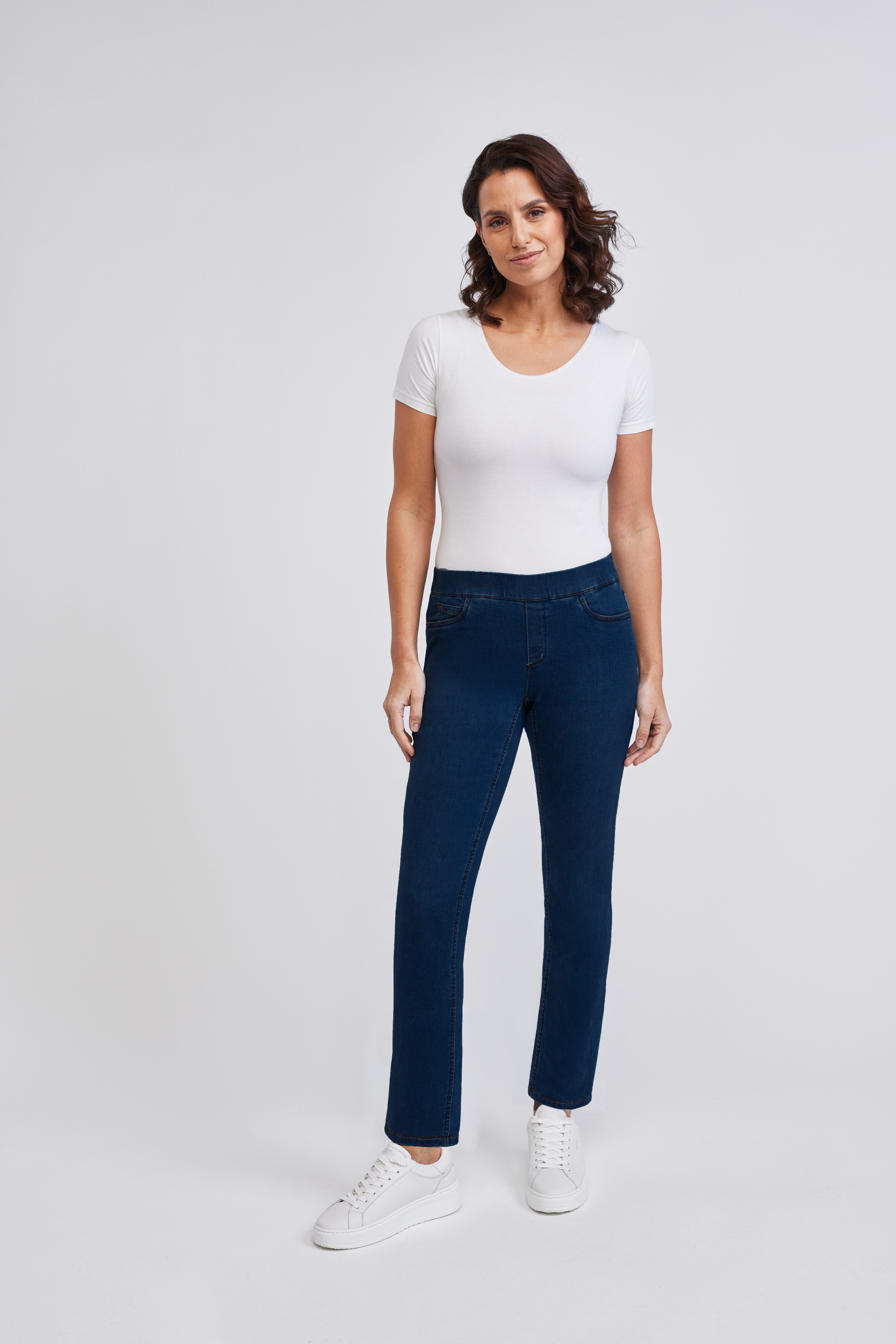 wonderjeans 7/8-Jeans Figurschmeichelnder WonderStretch