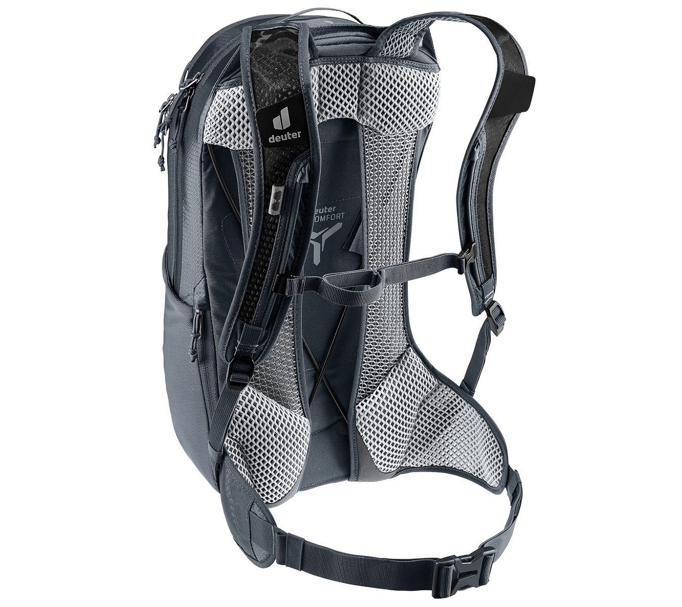 deuter Fahrradrucksack Bike Race Air 10 Fahrradrucksack 3204323 (1-tlg), Elastische Seitentaschen