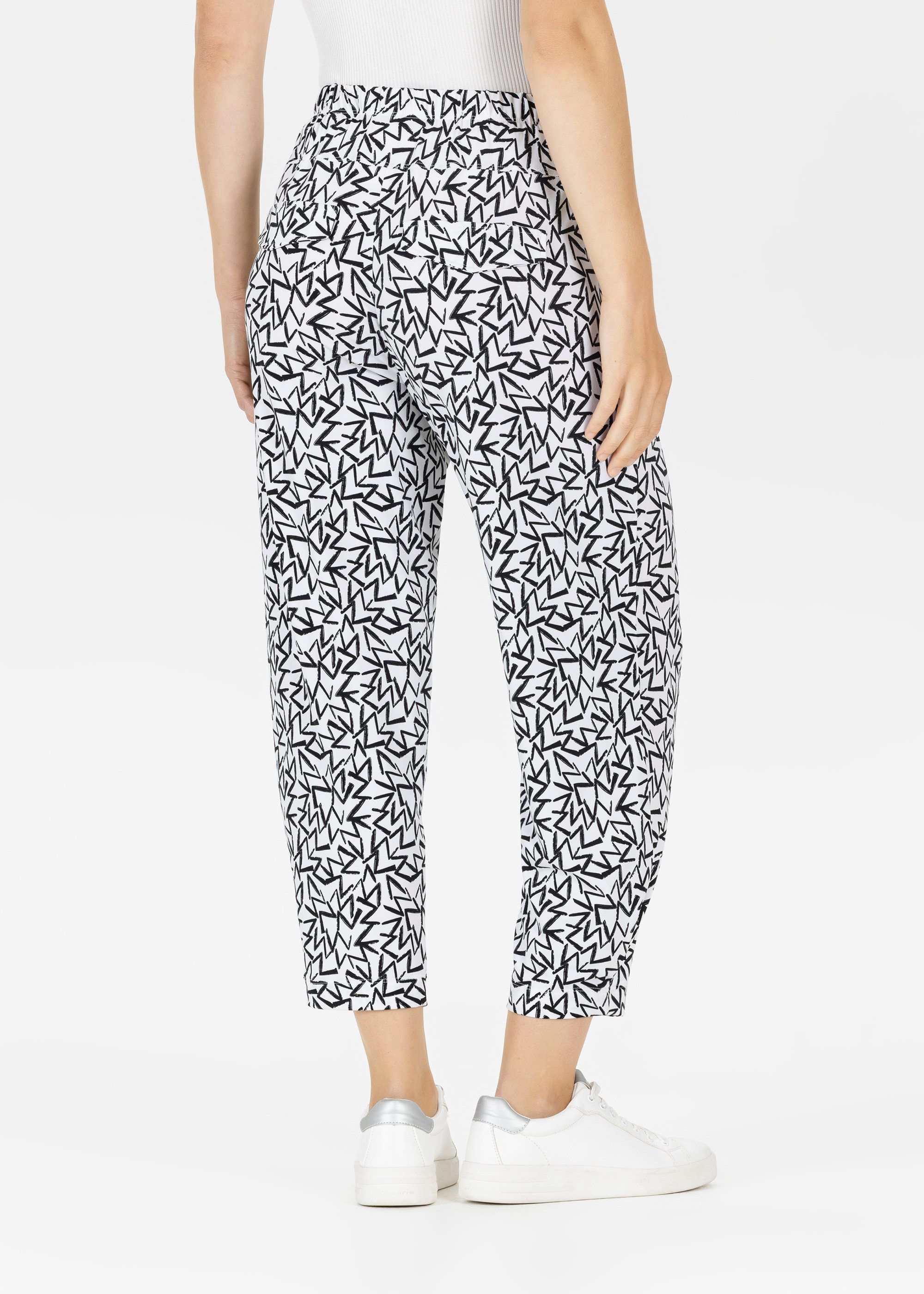 Stehmann 3/4-Hose mit All-Over Print