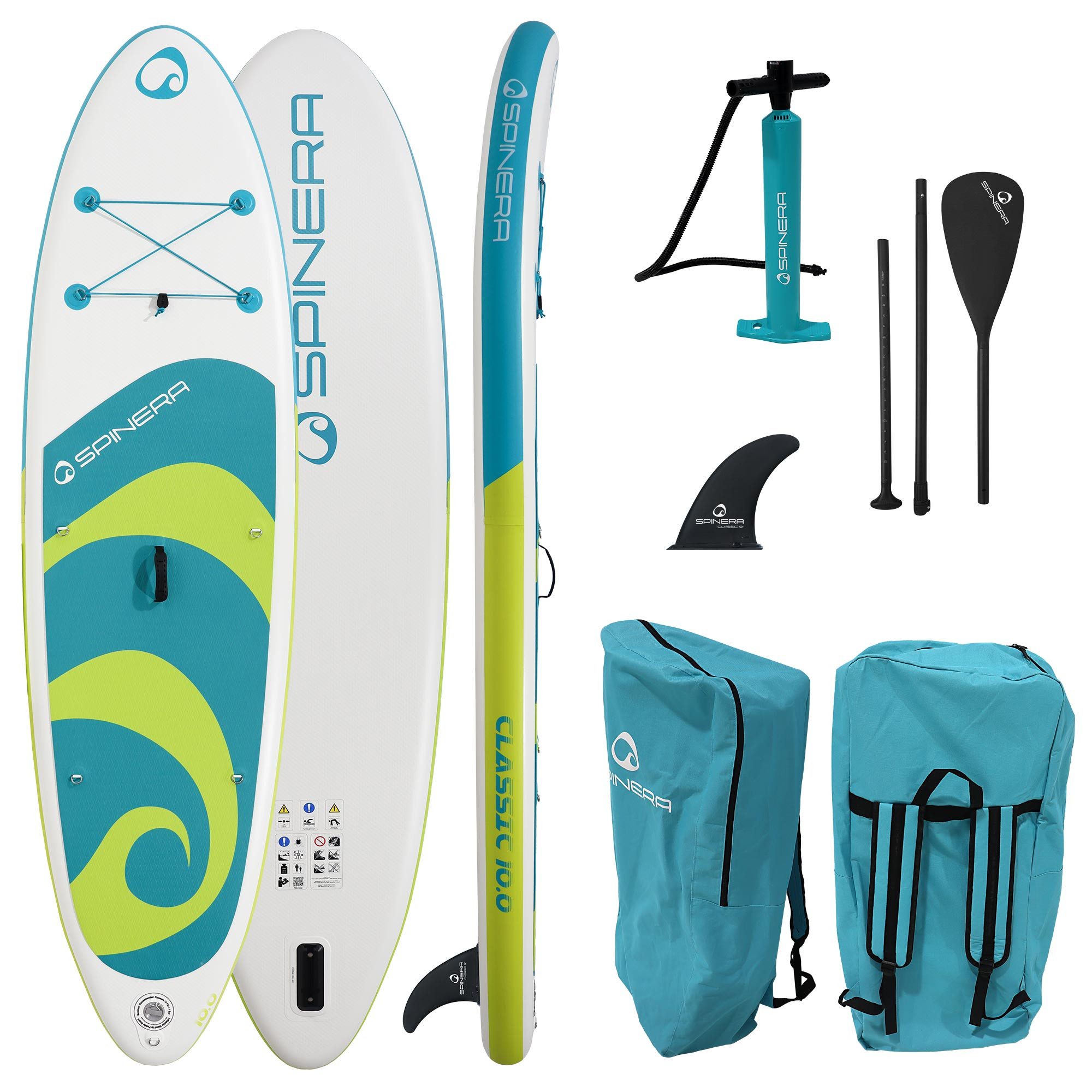 Spinera SUP-Board SPINERA SUP CLASSIC 10.0 PACK 1 iSUP aufblasbar Surfboard, Stand Up