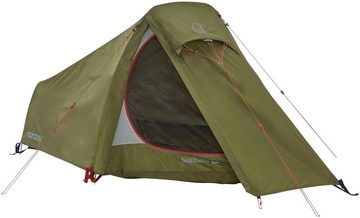 Nordisk Tunnelzelt Svalbard 1 PU Tent Dark Olive, Personen: 1 (Packung, 1 tlg)