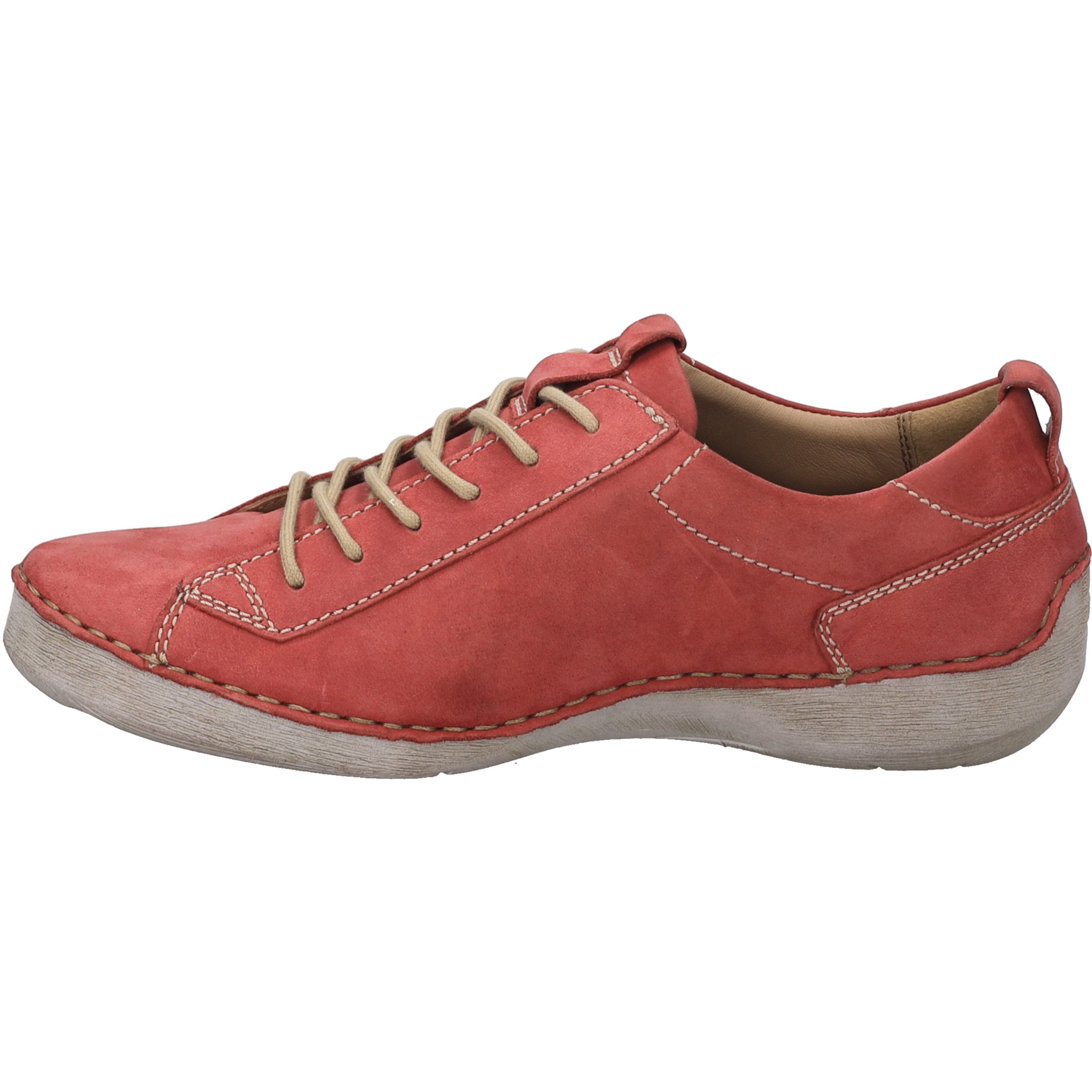 Josef Seibel Fergey 56, rot Schnürschuh