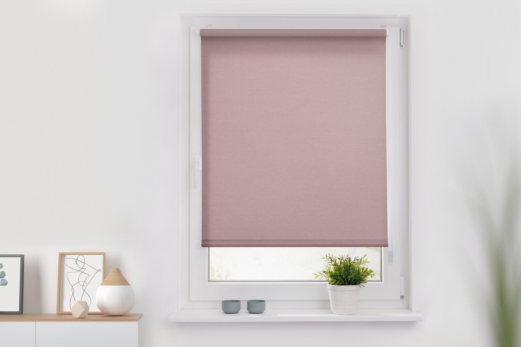 Rollo Tageslicht-Rollo - ohne Bohren - Klemmfix, Roomy, Klemmbar, Klemmbar