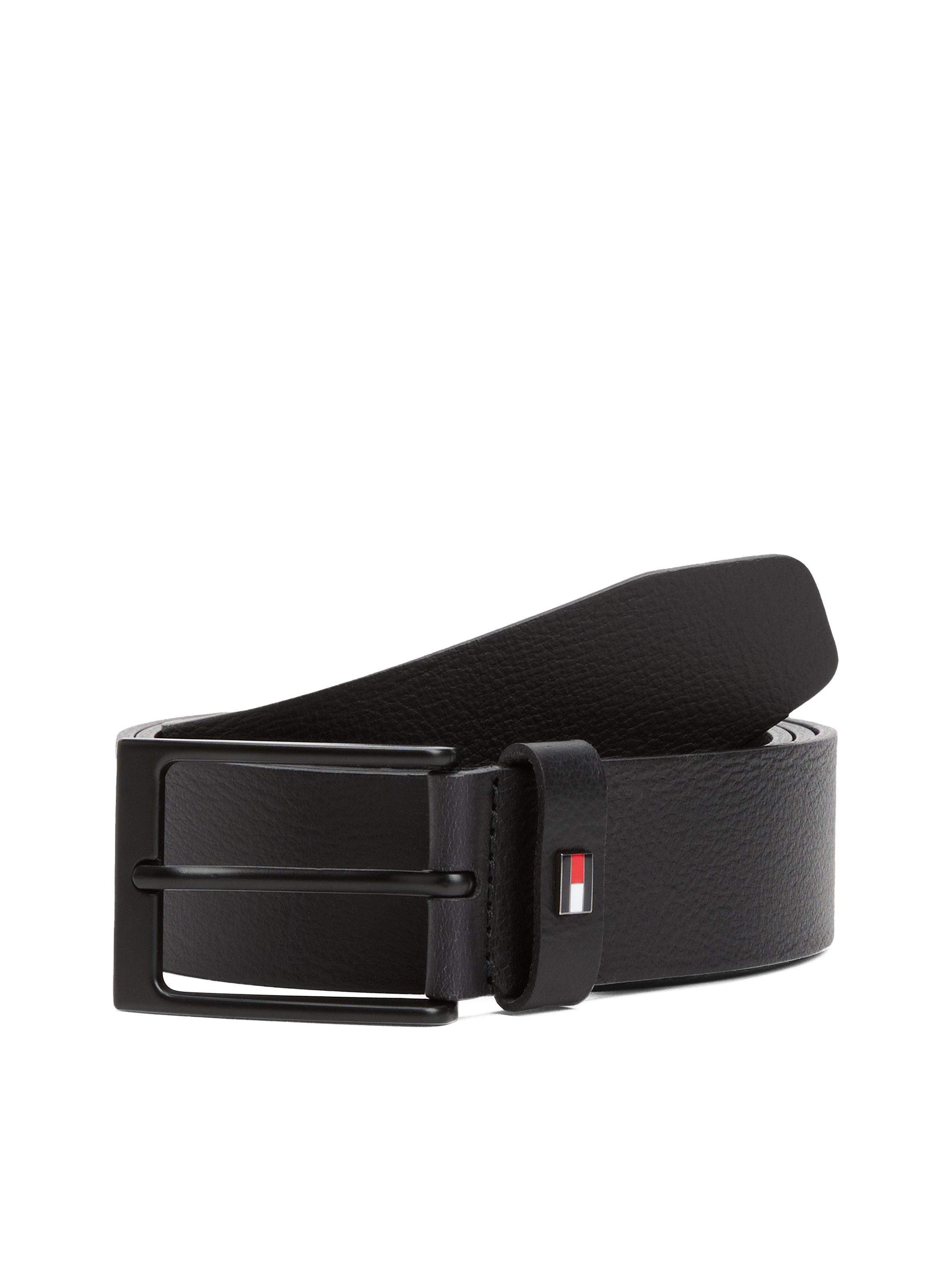 Tommy Hilfiger Ledergürtel LAYTON 3.5 Metallpatch, günstig online kaufen