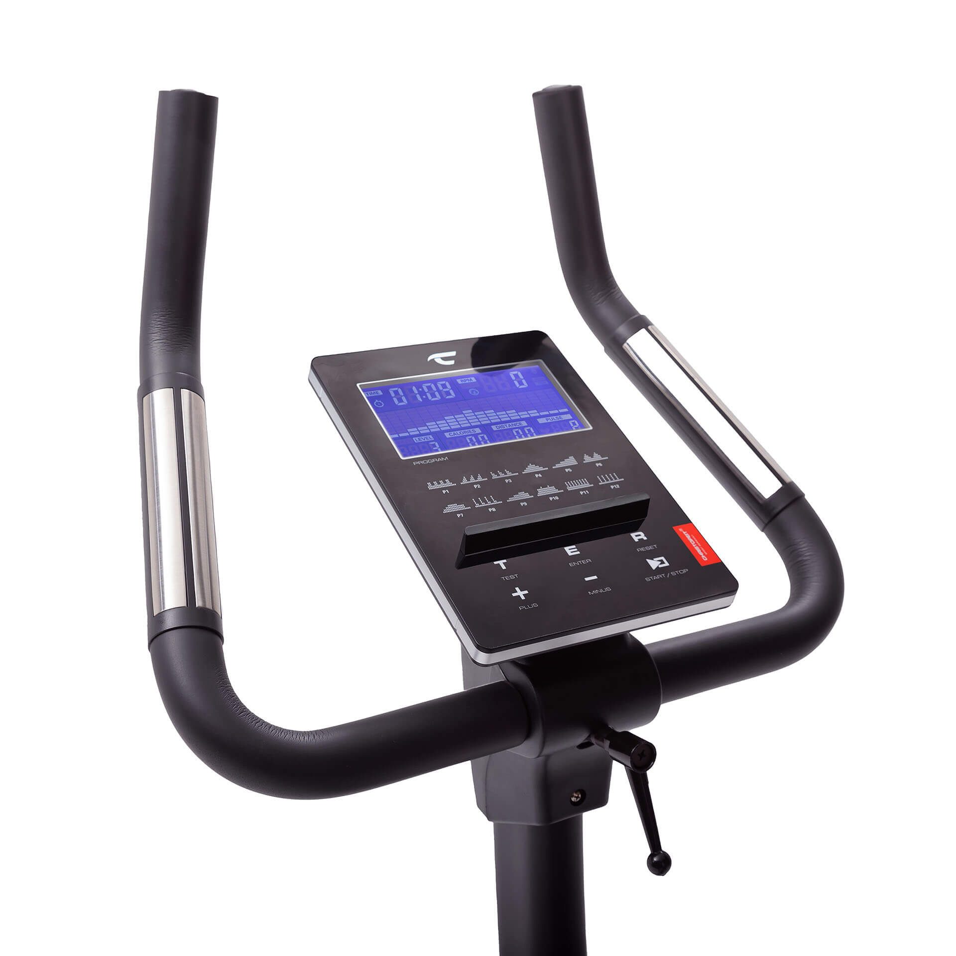 Christopeit Sport® Ergometer ET 6 (mit LCD-Display), 150 kg max. Benutzergewicht, Fahrrad, 24 Widerstandsstufen