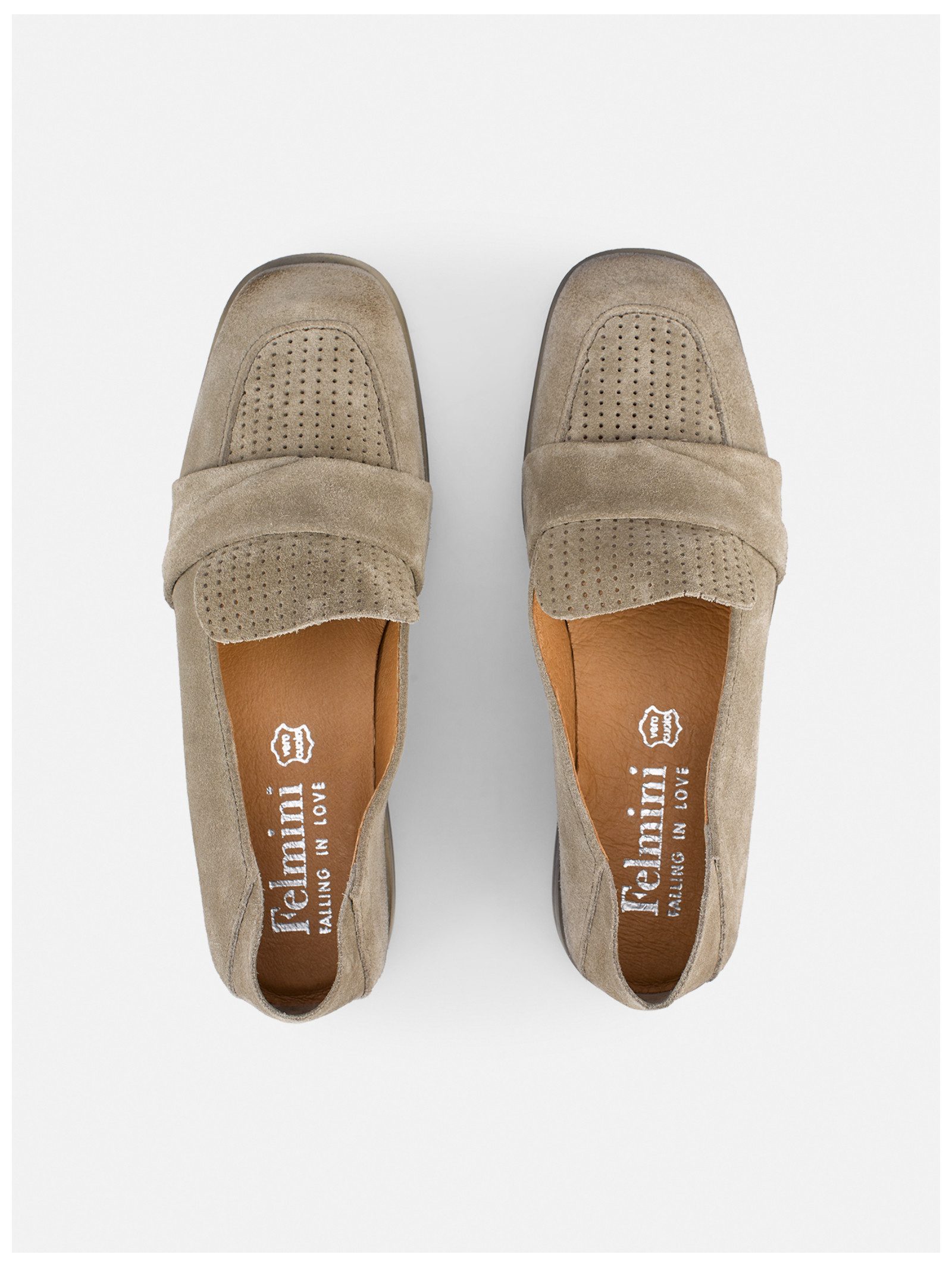 Felmini Slipper Leder . Slipper