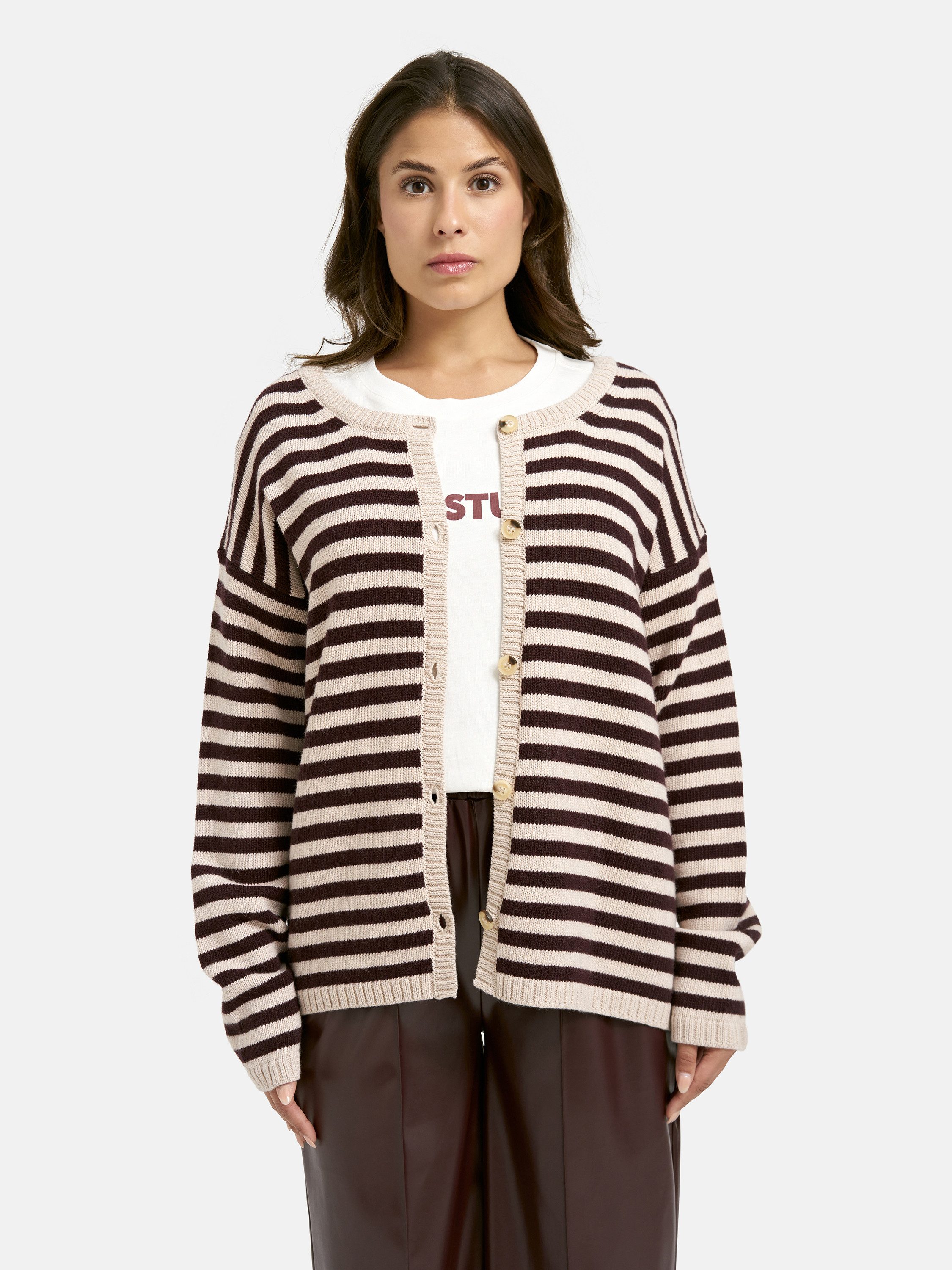 Smith & Soul Cardigan aus Feinstrick