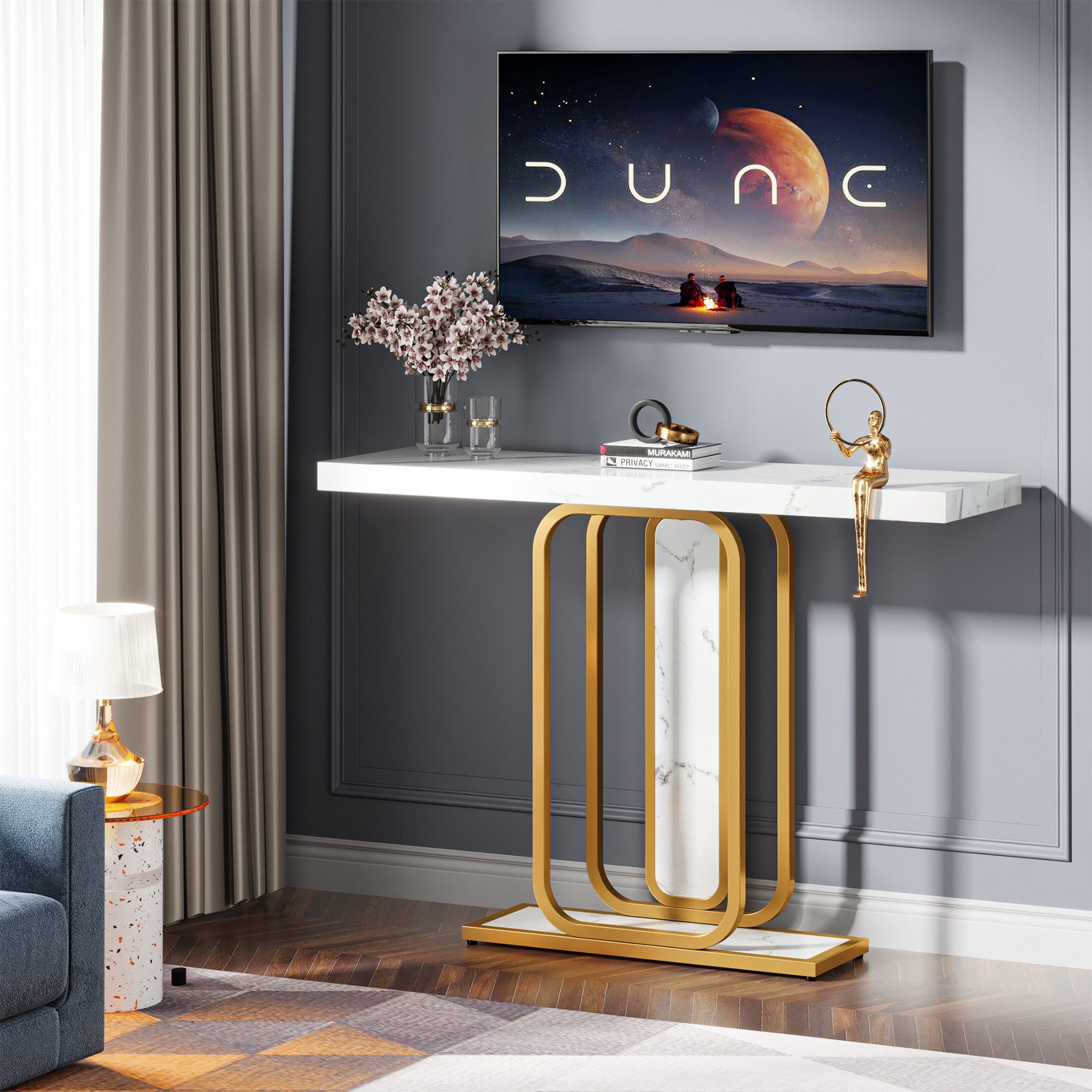 Tribesigns Konsolentisch Modern 105 cm Eingangtisch, günstig online kaufen