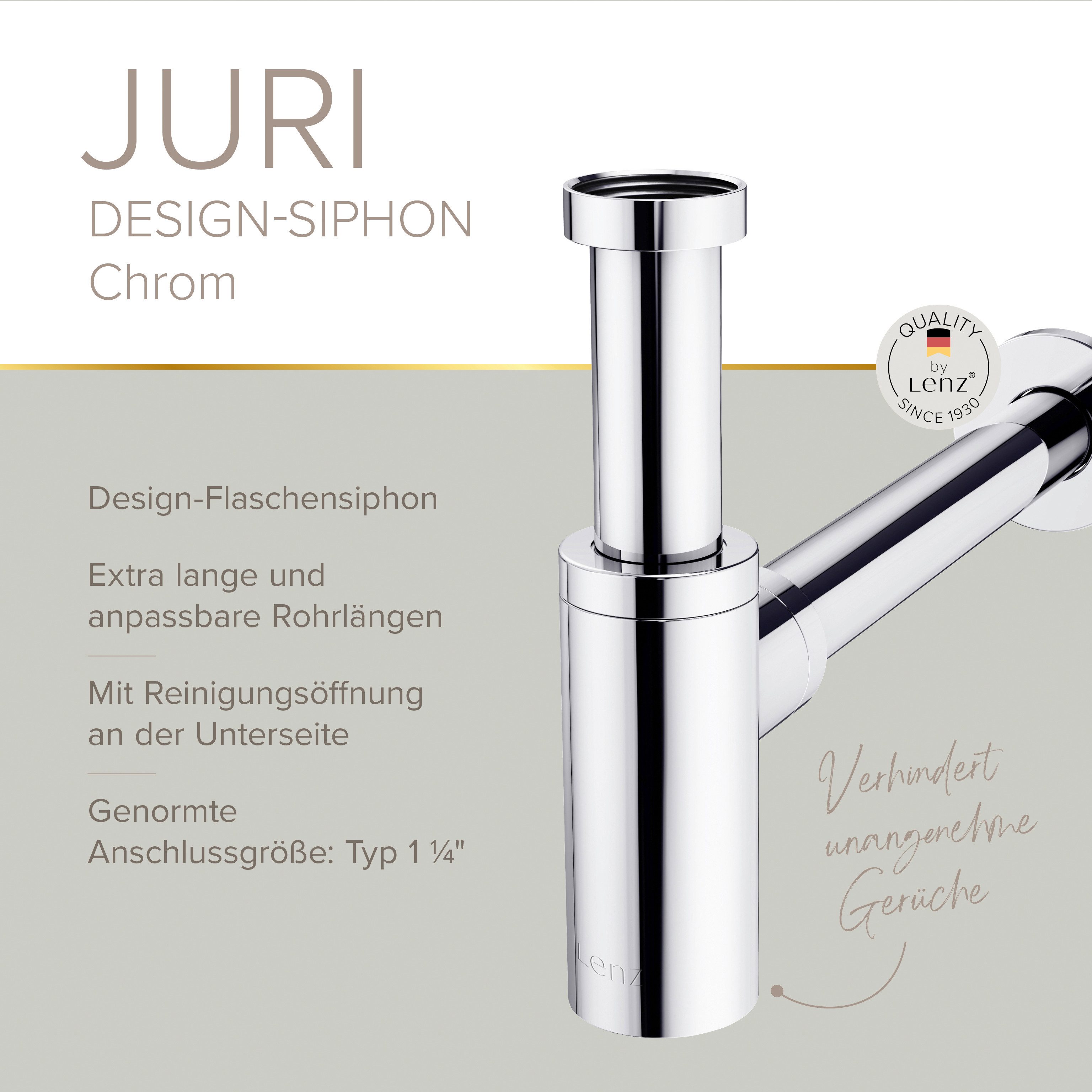 Lenz Siphon JURI, Flaschensiphon