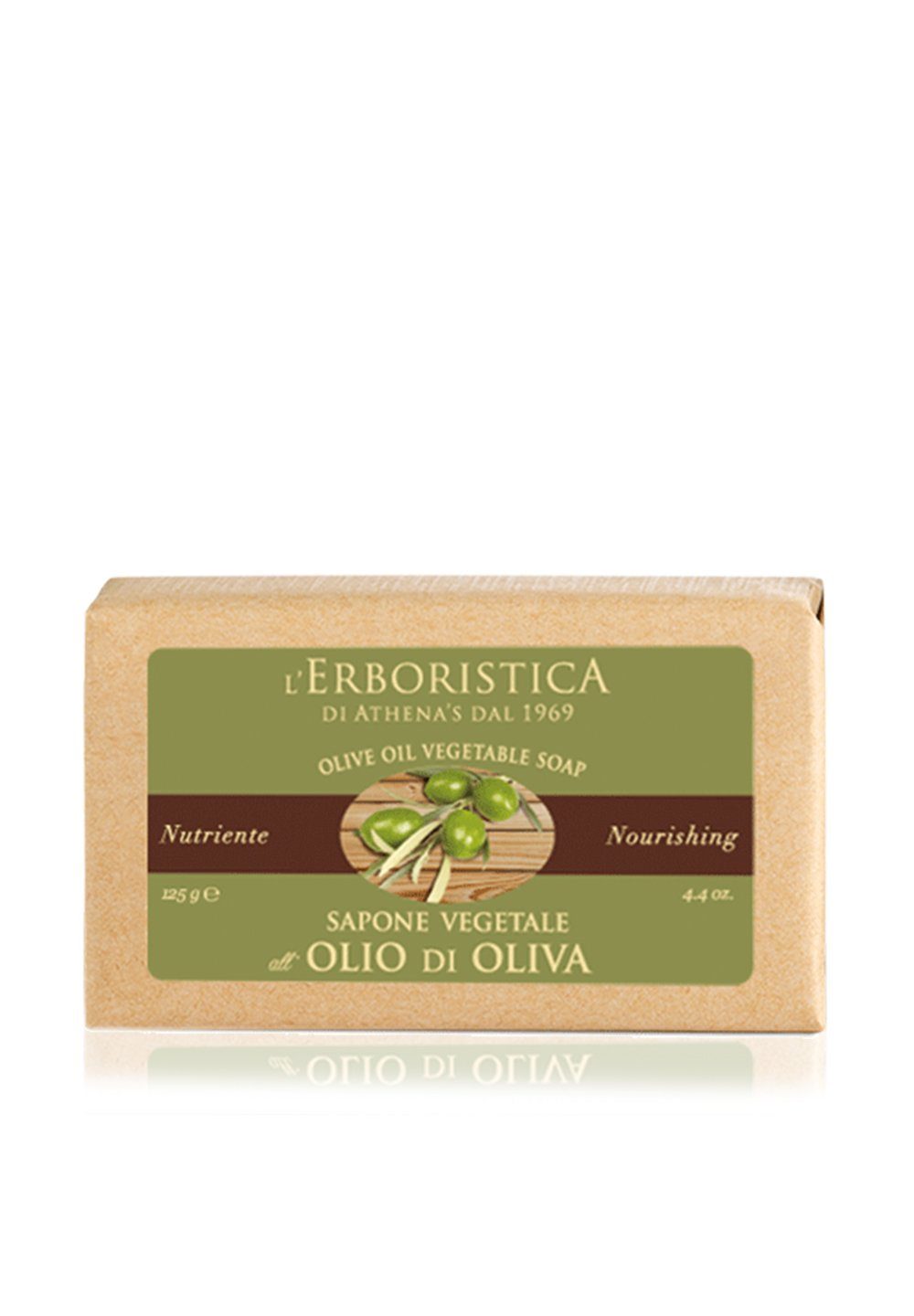 L'Erboristica Olivenöl AT7055 g 125 Handseife mit Seife