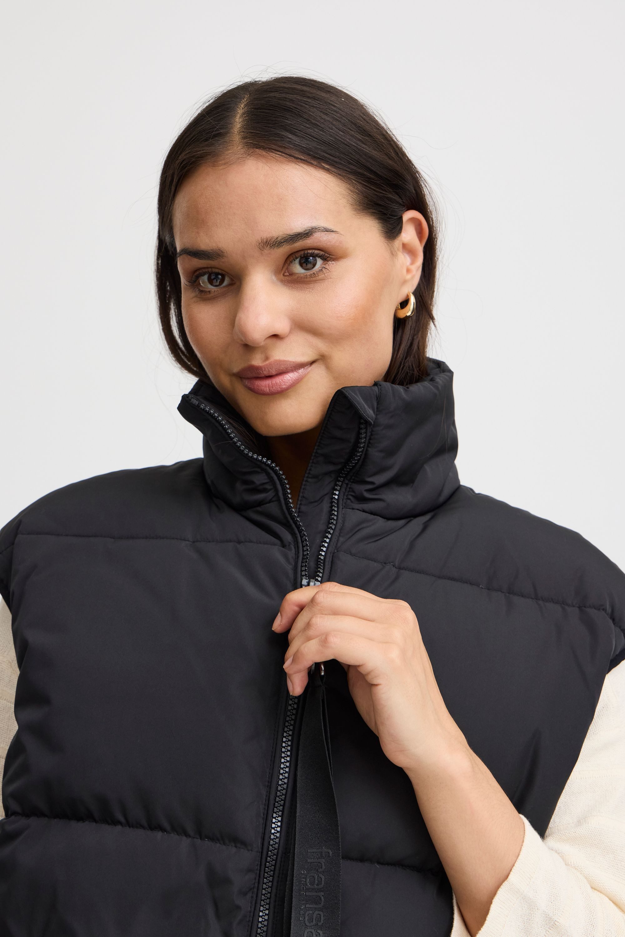 fransa Shirtweste Steppweste