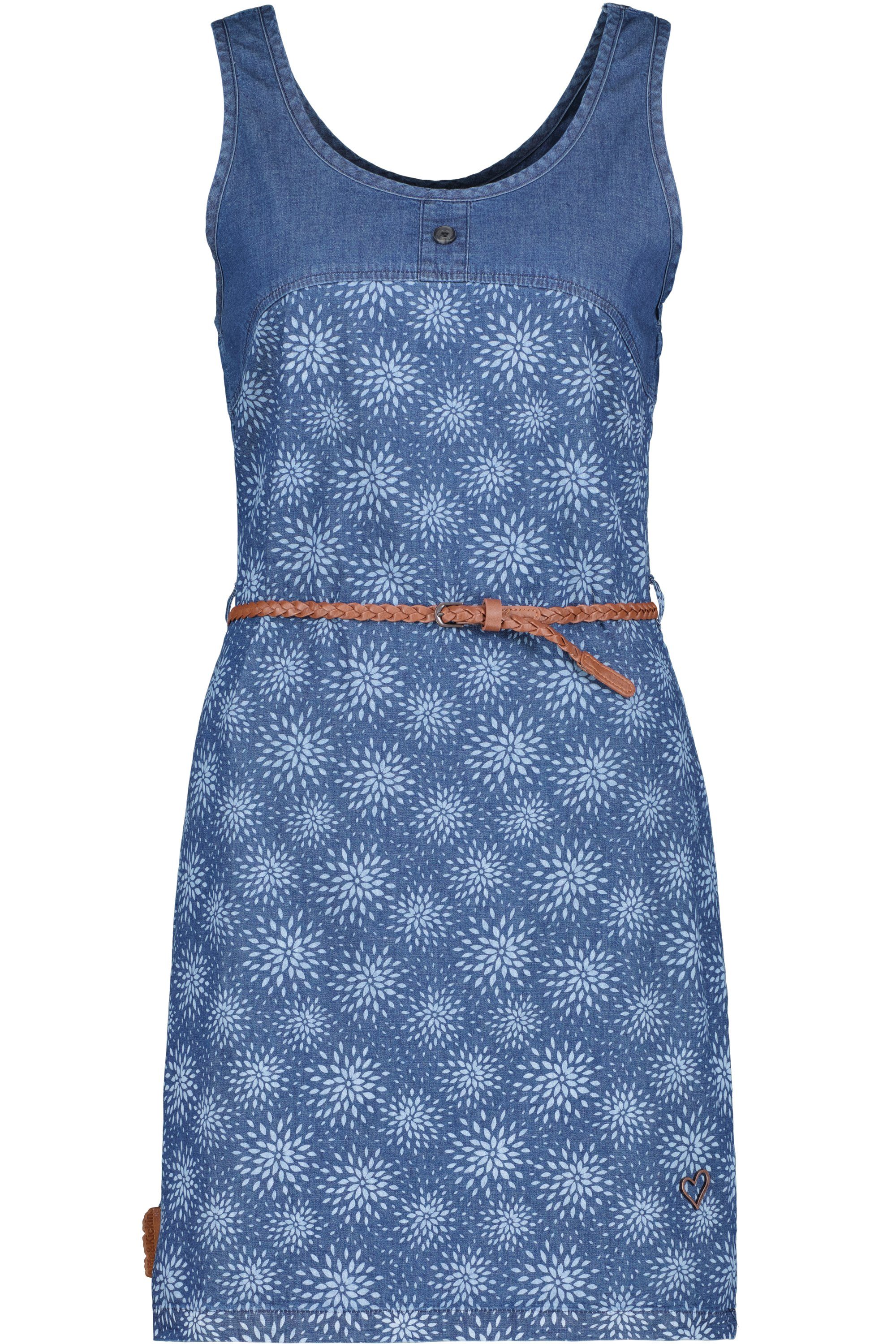 Damen Sommerkleid, & Blusenkleid B dark Kleid denim DoiaAK Dress Alife Kickin