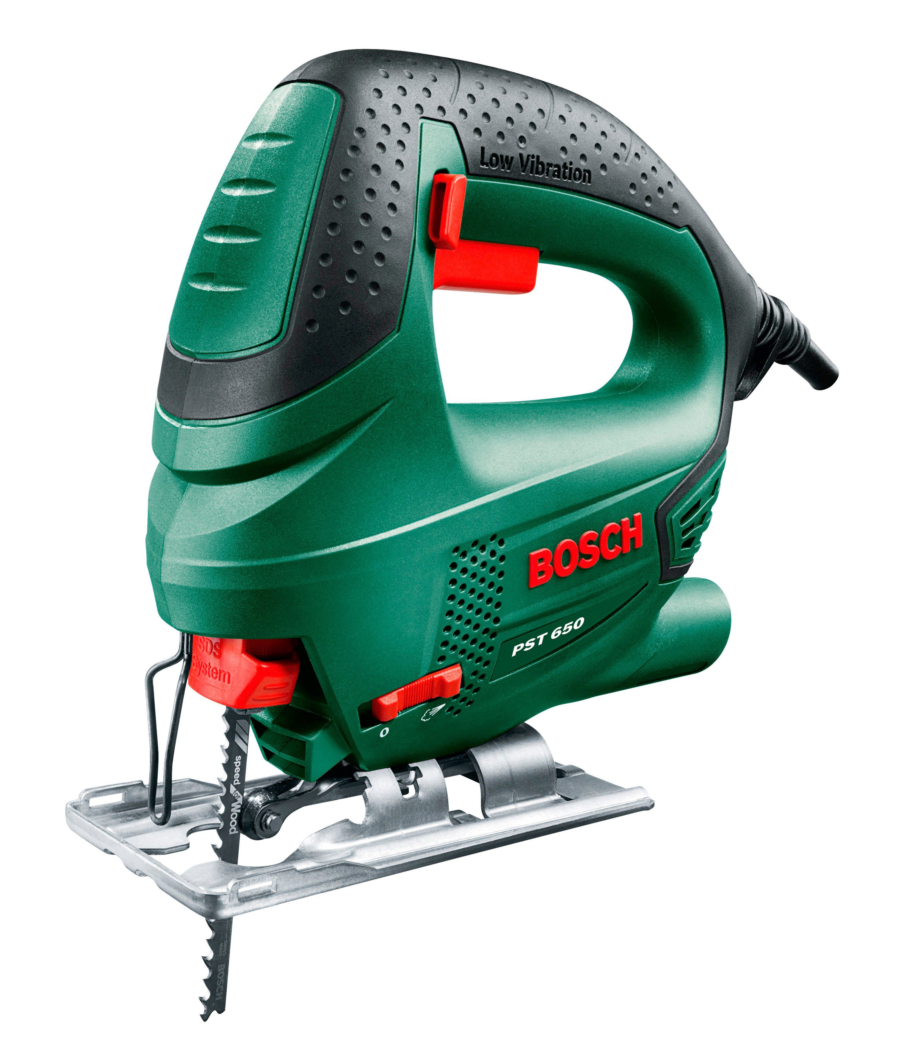 Echter Neuzugang! Bosch Home & Garden Stichsäge 650 Compact, PST W 500