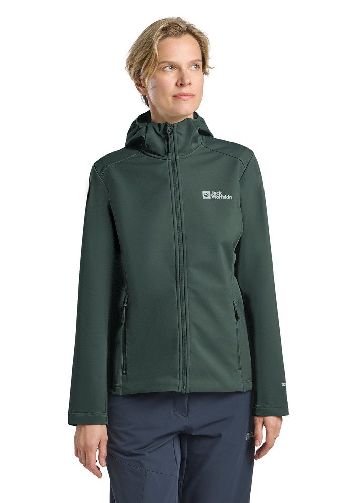 Jack Wolfskin Softshelljacke BORNBERG HOODY W für vielseitige Outdoor-Aktiv günstig online kaufen