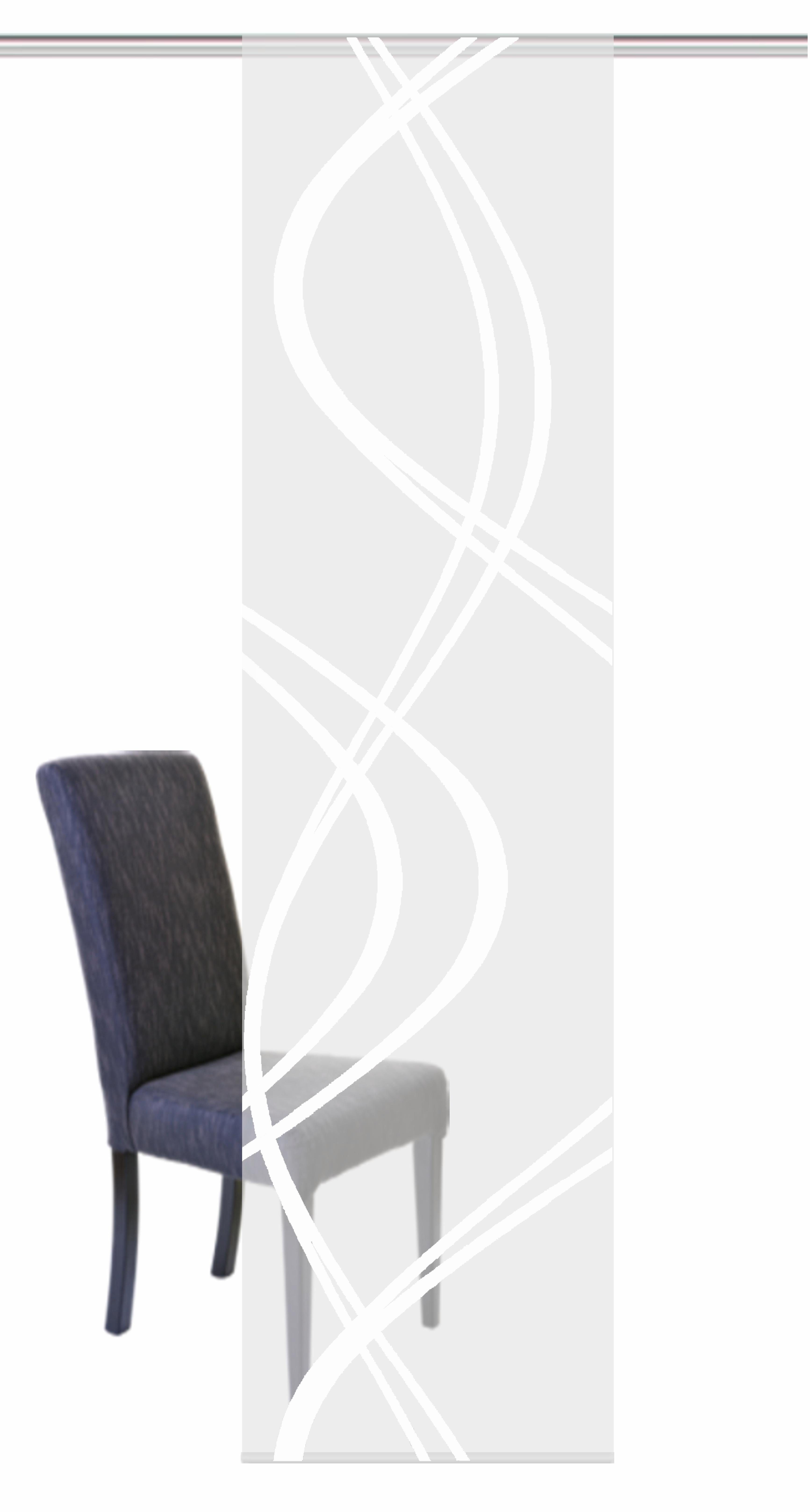 HOME WOHNIDEEN Schiebegardine TIBERIO (1 St), Paneelwagen, transparent, Sch günstig online kaufen