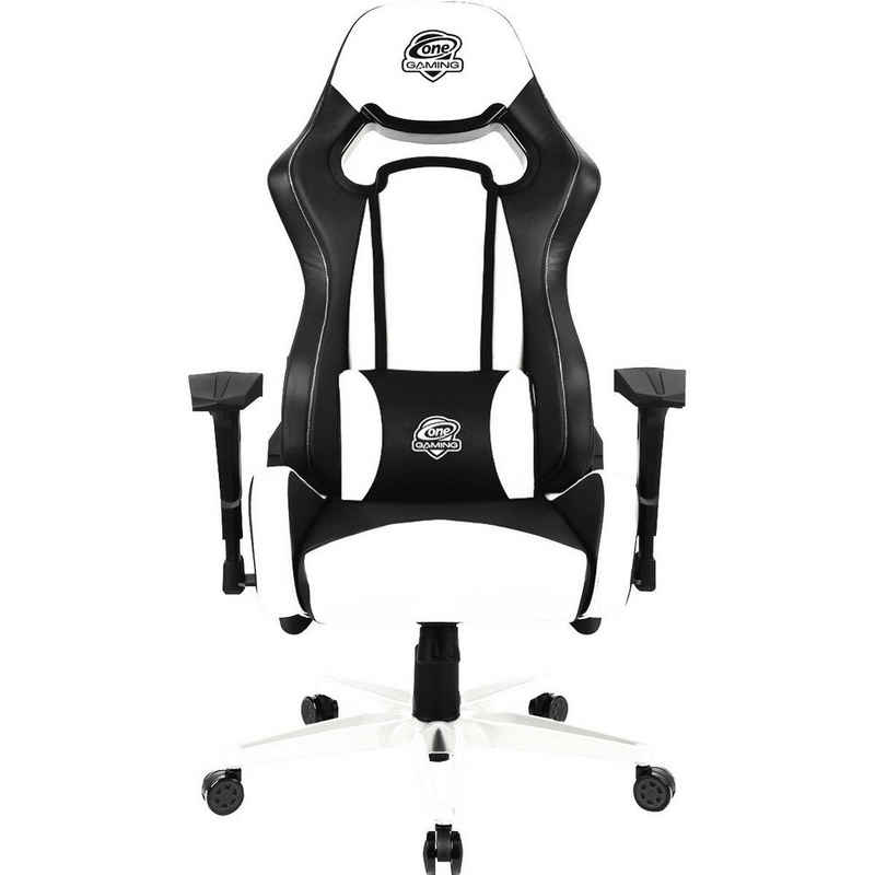 ONE GAMING Gaming Chair Gaming Stuhl ONE GAMING Chair Ultra SNOW Full Leather