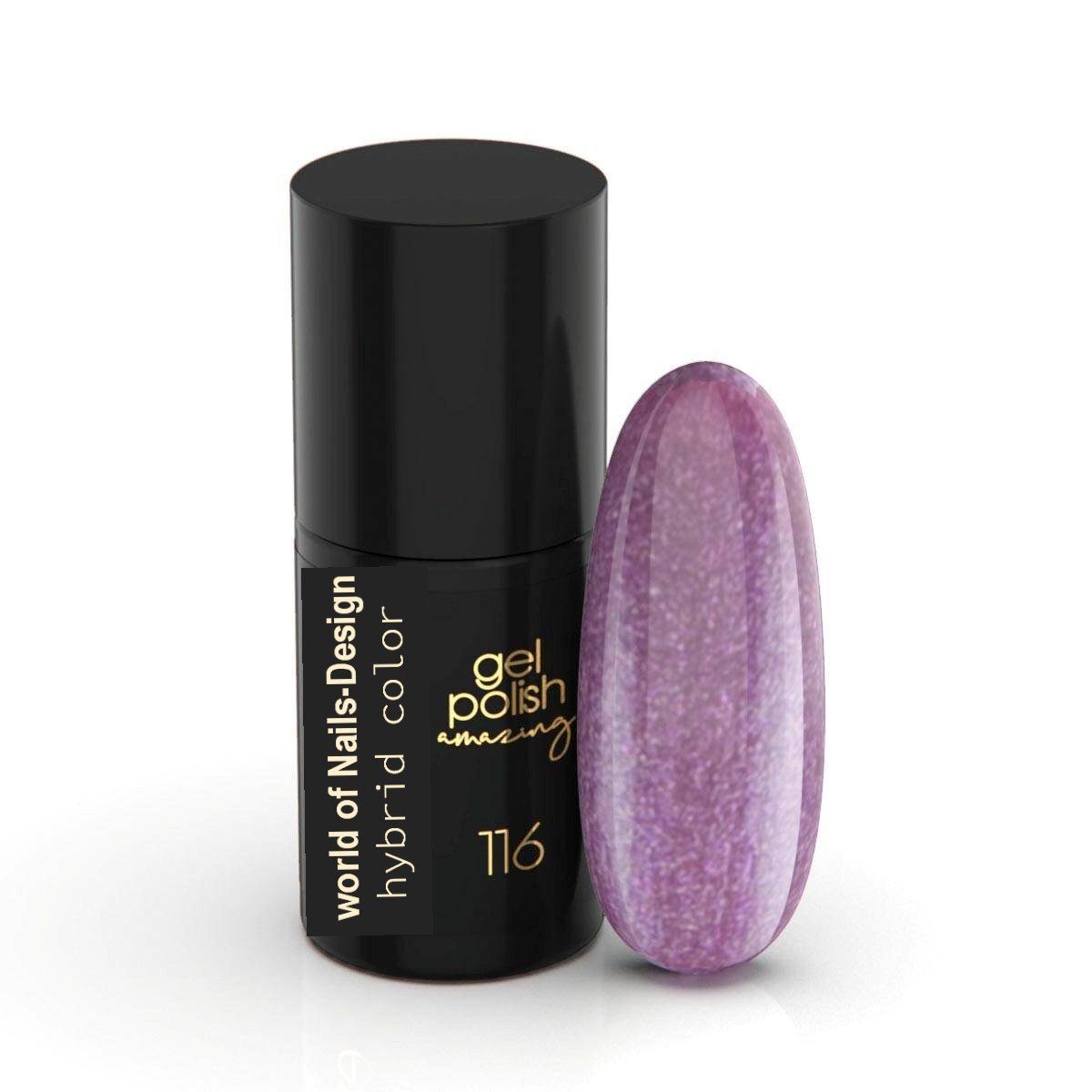 World of Nails-Design Gel-Nagellack UV/LED Hybrid-Lack, Gel-Lack, Gel Polish Easy Color, viele Farben mit und ohne Glitter