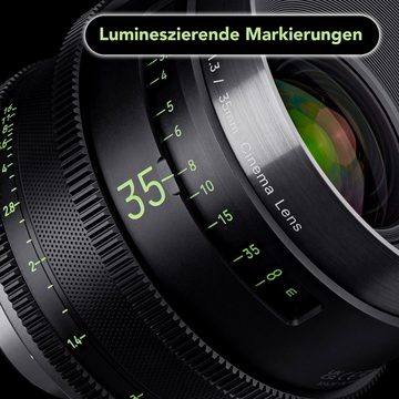 Samyang Meister 35mm T1,3 Sony E Vollformat Weitwinkelobjektiv