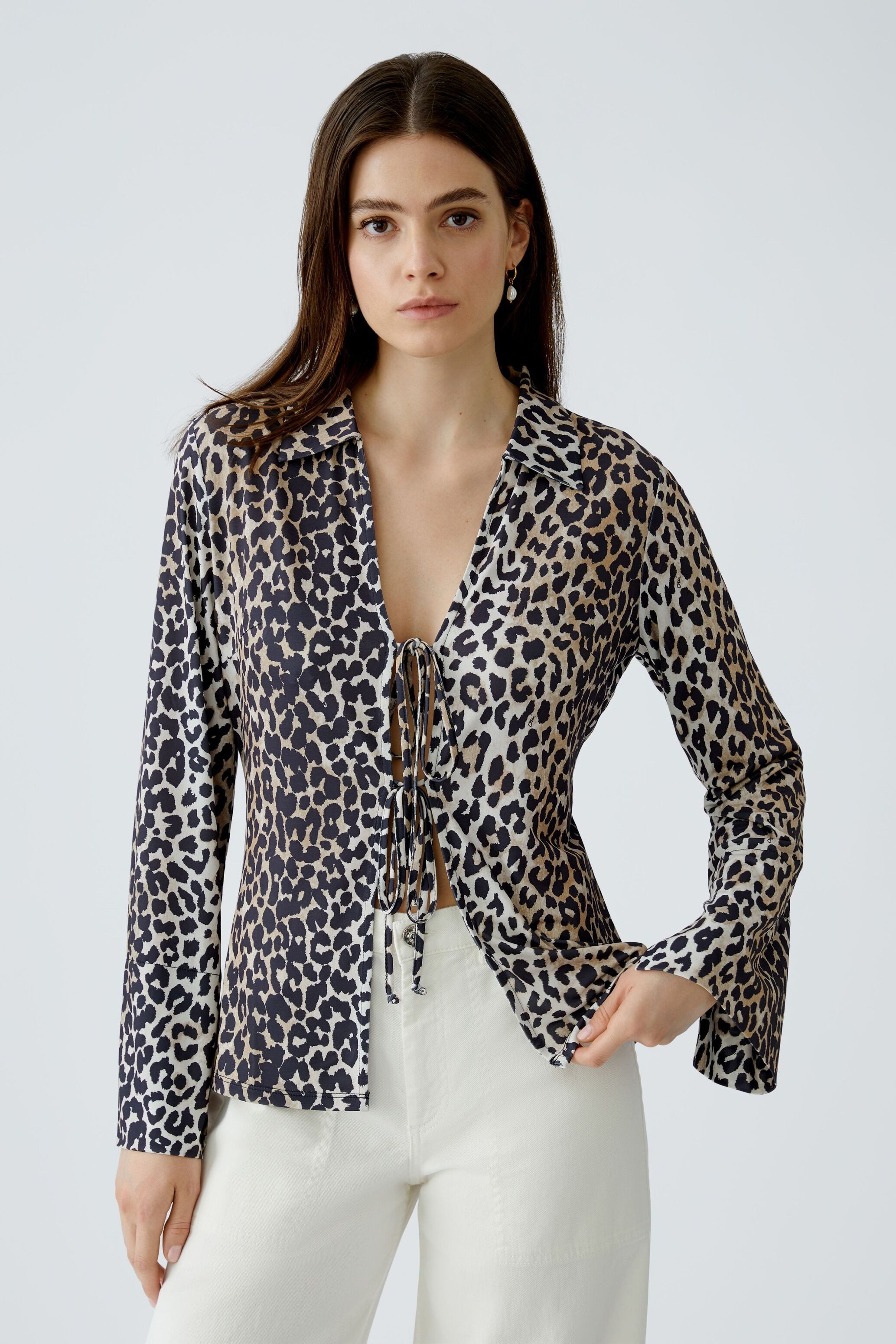 Oui Langarmbluse Bluse Silky Touch Qualität günstig online kaufen