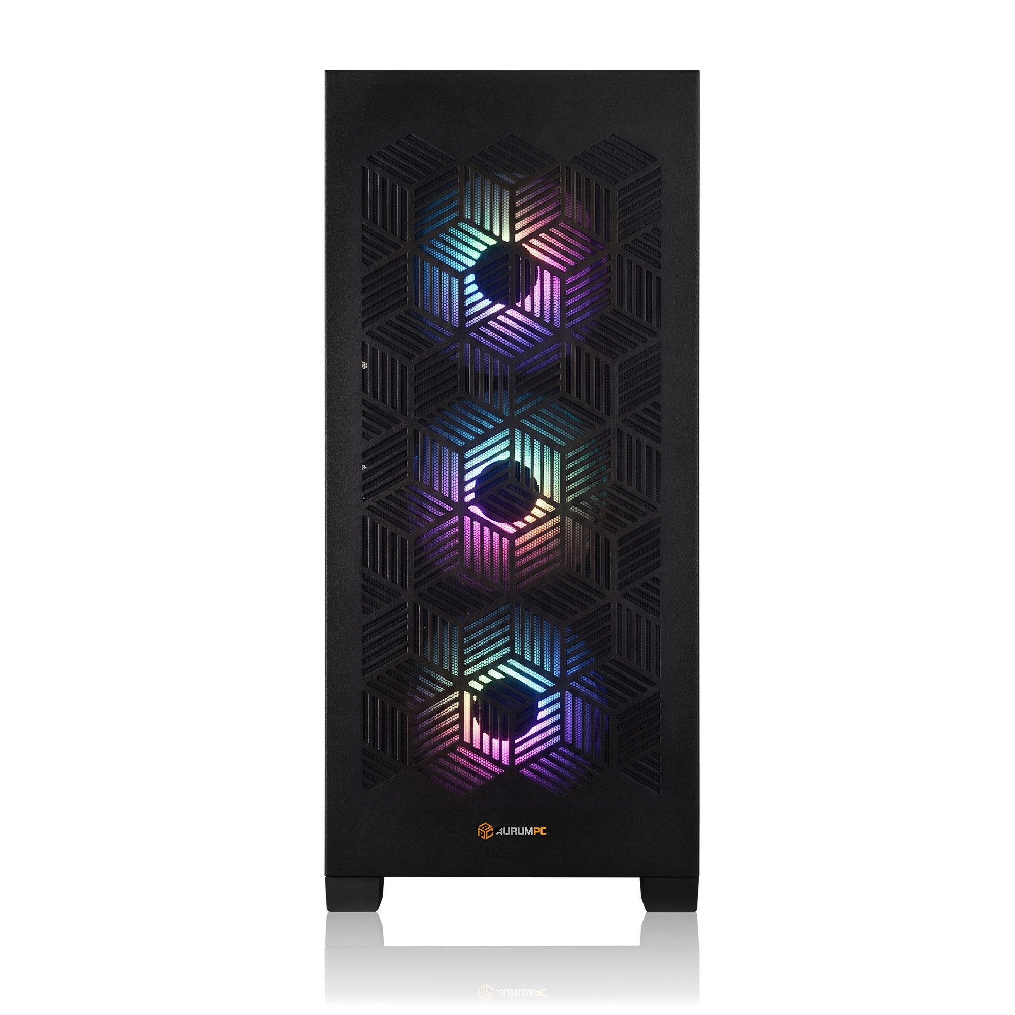 AurumPC R7 7800X3D+RX9070XT+32GB DDR5 RAM Gaming-PC (AMD Ryzen 7 7800X3D, Radeon RX 9070 XT, 32 GB RAM, 1000 GB SSD, Luftkühlung, OHNE Betriebssystem) – Bild 3 von 5